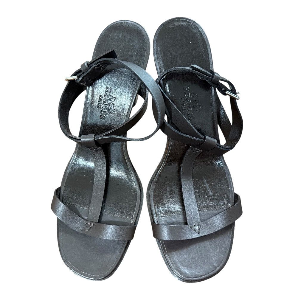 Hermes Hermes Hermes Leather Sandals Leather Shoes DUTY FREE for USA Size ONE SIZE - 3 Thumbnail