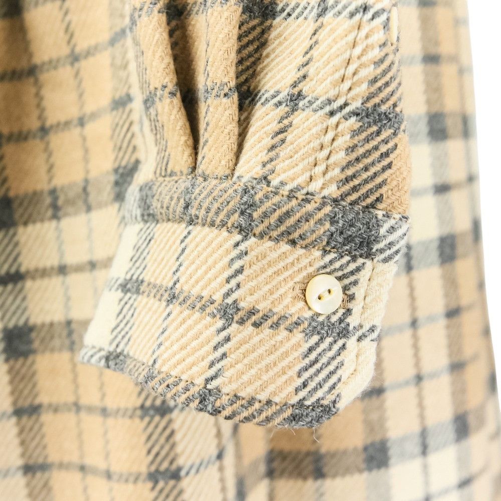 Other Other Drawer Alpaca Tartan Shirt Dress Natural Material Dresses 6526-299-1129 DUTY FREE for USA Size ONE SIZE - 14 Thumbnail