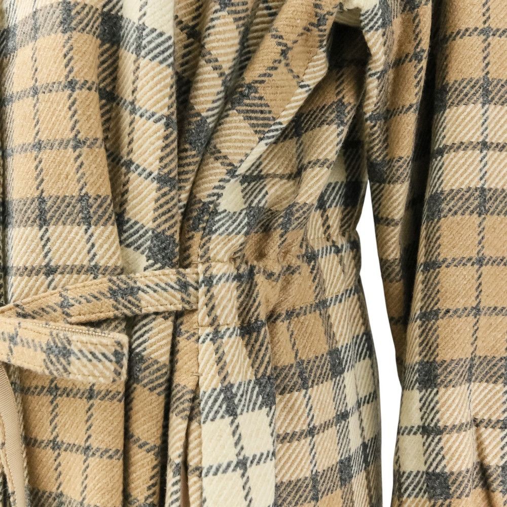 Other Other Drawer Alpaca Tartan Shirt Dress Natural Material Dresses 6526-299-1129 DUTY FREE for USA Size ONE SIZE - 10 Thumbnail