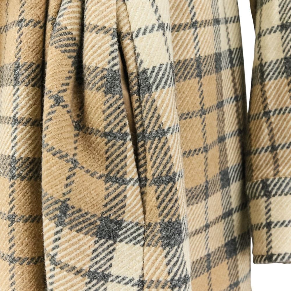 Other Other Drawer Alpaca Tartan Shirt Dress Natural Material Dresses 6526-299-1129 DUTY FREE for USA Size ONE SIZE - 12 Thumbnail