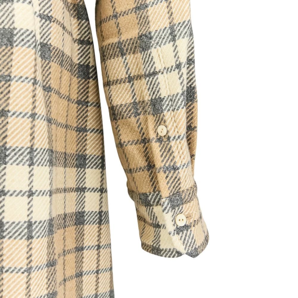 Other Other Drawer Alpaca Tartan Shirt Dress Natural Material Dresses 6526-299-1129 DUTY FREE for USA Size ONE SIZE - 15 Thumbnail