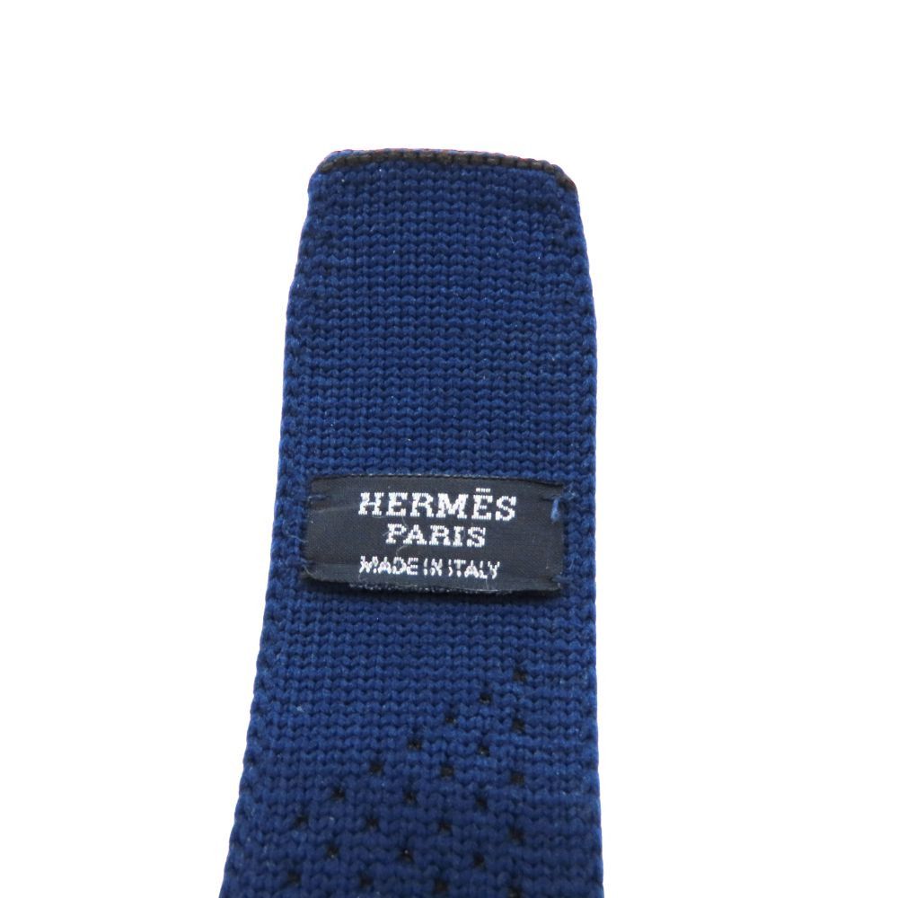 Hermes Hermes Hermes Monochrome Buckle H & Knit Belt Belt Others Belt DUTY FREE for USA Size ONE SIZE - 7 Thumbnail