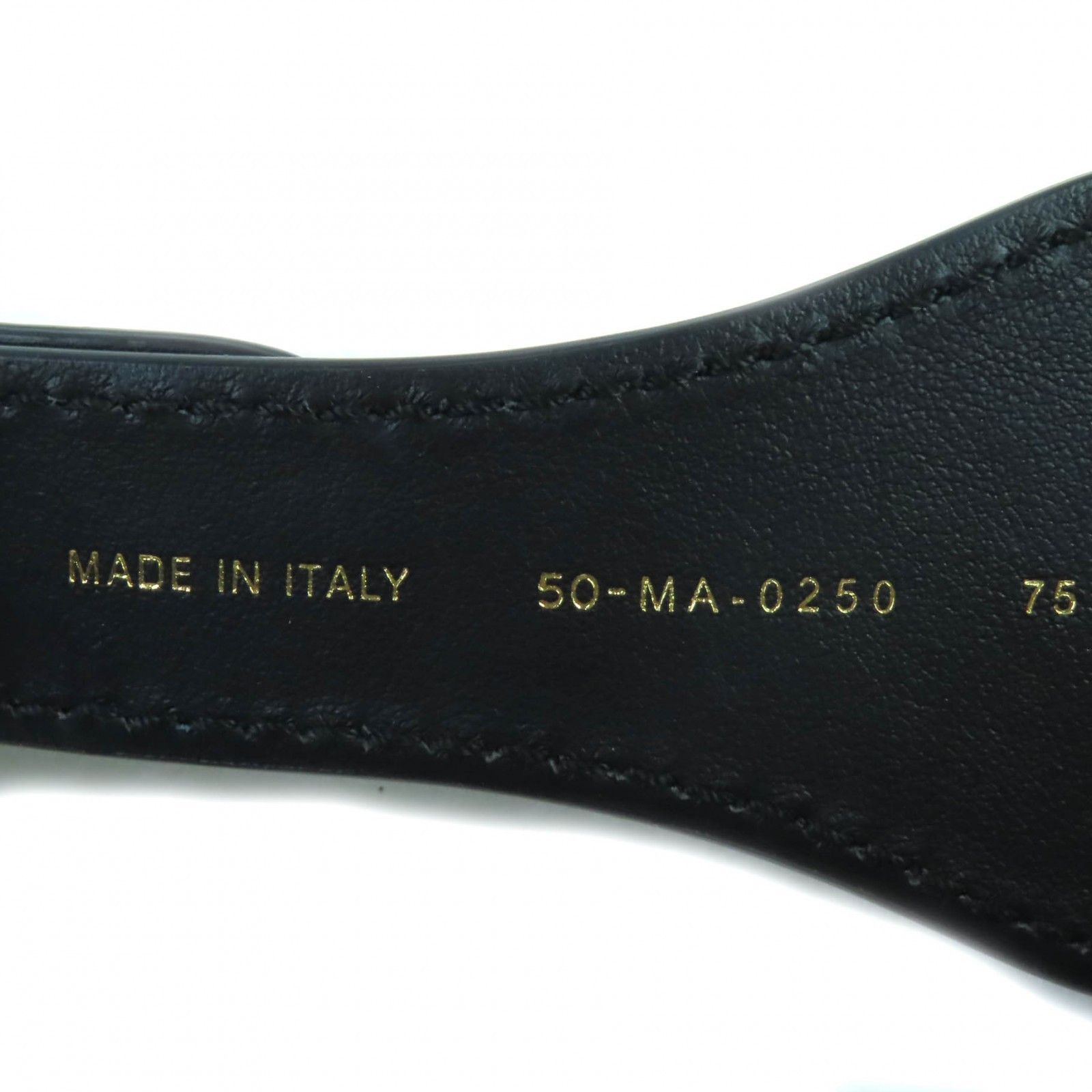 Dior Dior Christian Dior Logo Embroidery Leather Belt Leather Belt B0001CBTE DUTY FREE for USA Size ONE SIZE - 10 Thumbnail