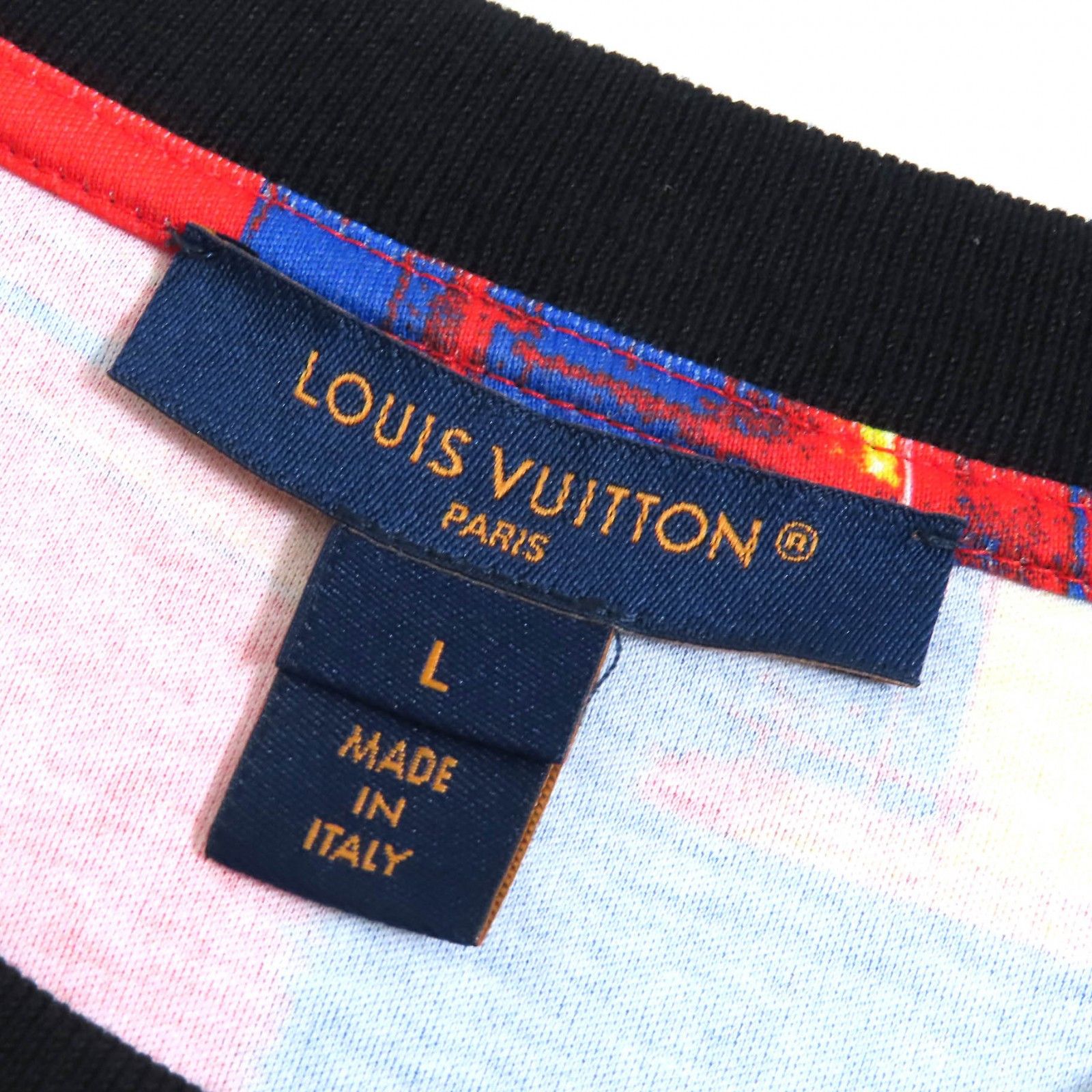 Louis Vuitton Louis Vuitton Louis Vuitton City Print LVChain T-shirt Cotton T-Shirts DUTY FREE for USA Size ONE SIZE - 6 Thumbnail