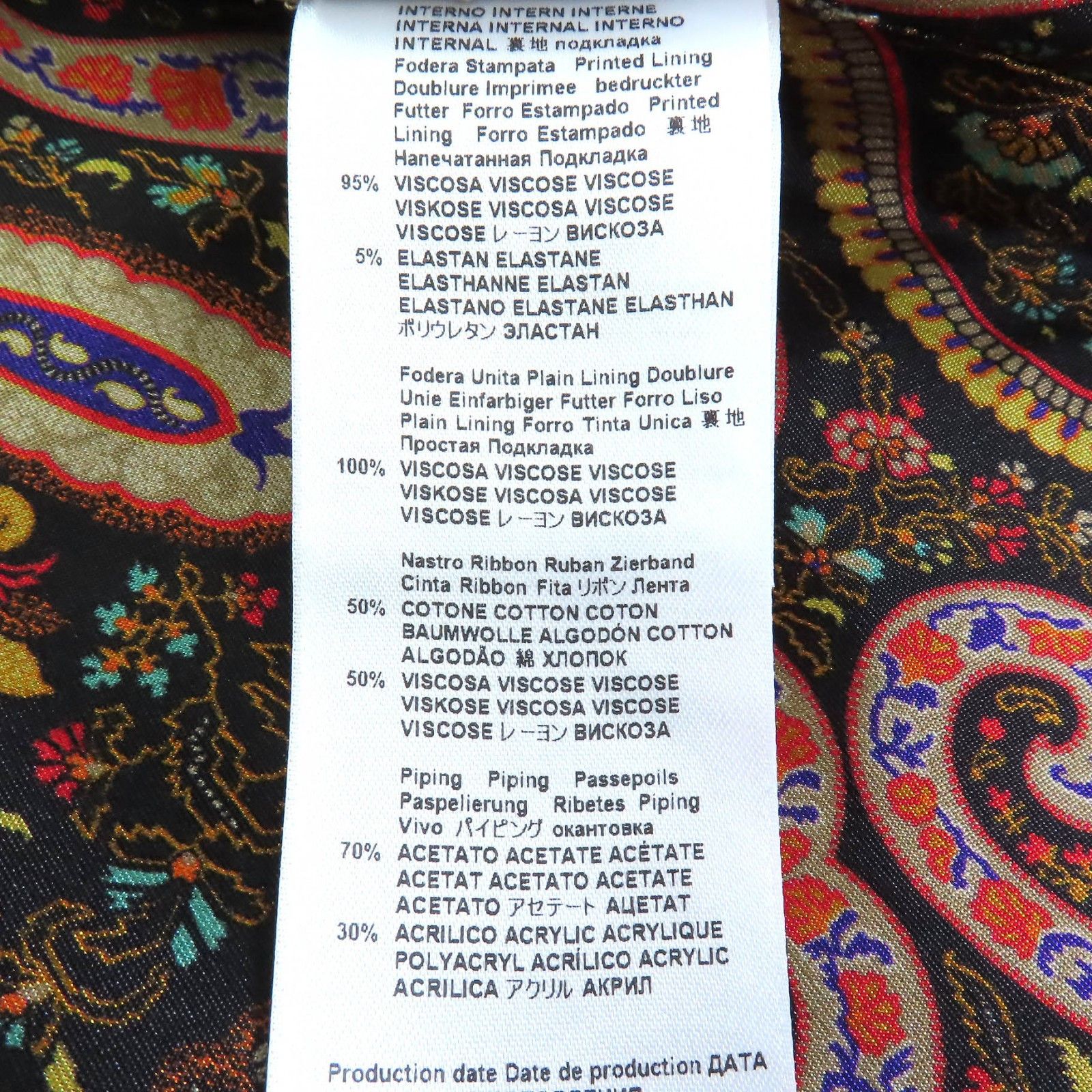 Other Other ETRO Wool Coat Leather Outerwear DUTY FREE for USA Size ONE SIZE - 11 Thumbnail