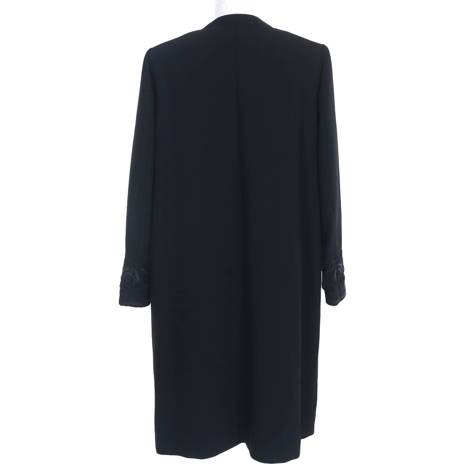 Other Other ETRO Wool Coat Leather Outerwear DUTY FREE for USA Size ONE SIZE - 3 Thumbnail