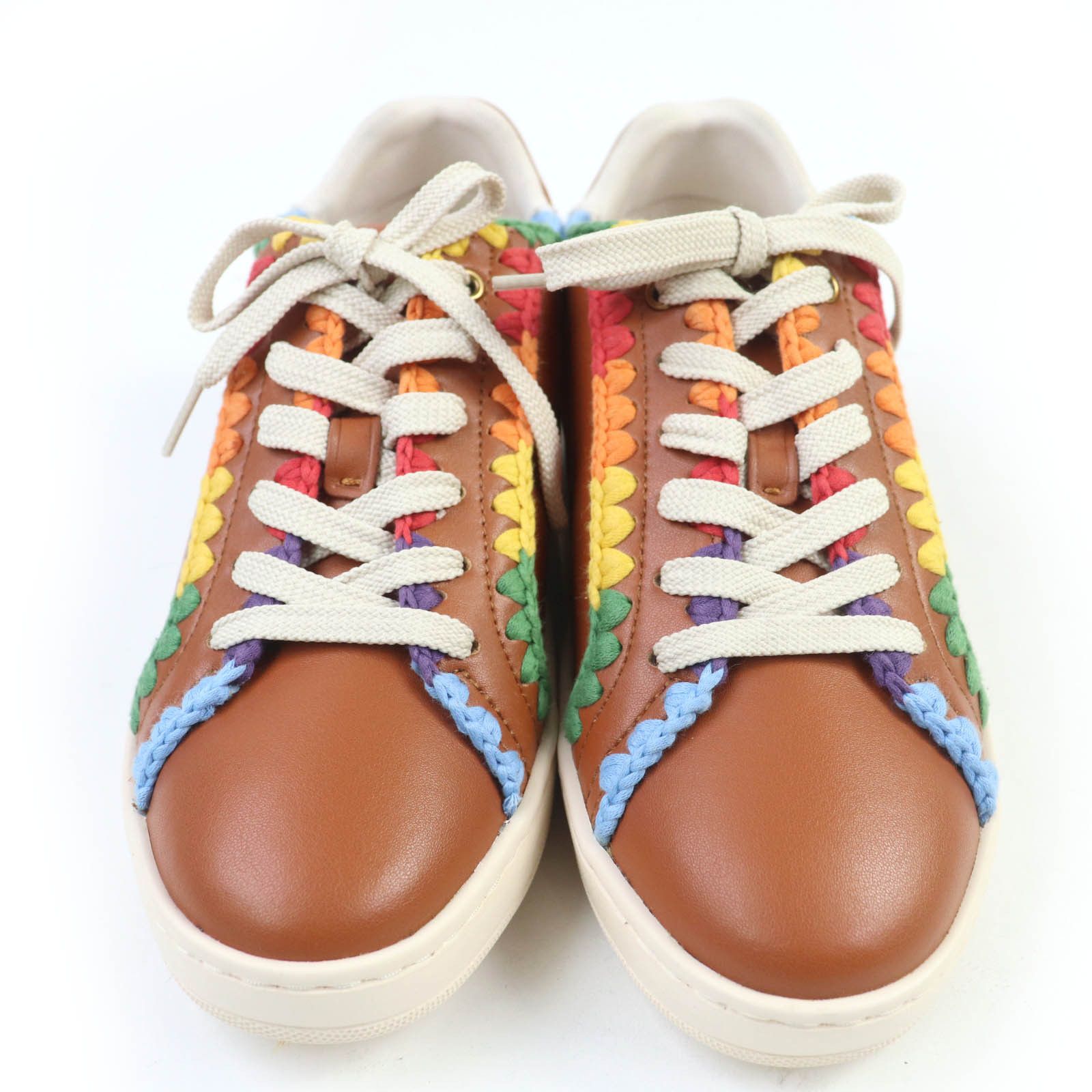 Coach Coach COACH Lowline Low Top Sneakers Leather Sneakers Leather Shoes DUTY FREE for USA Size ONE SIZE - 4 Thumbnail