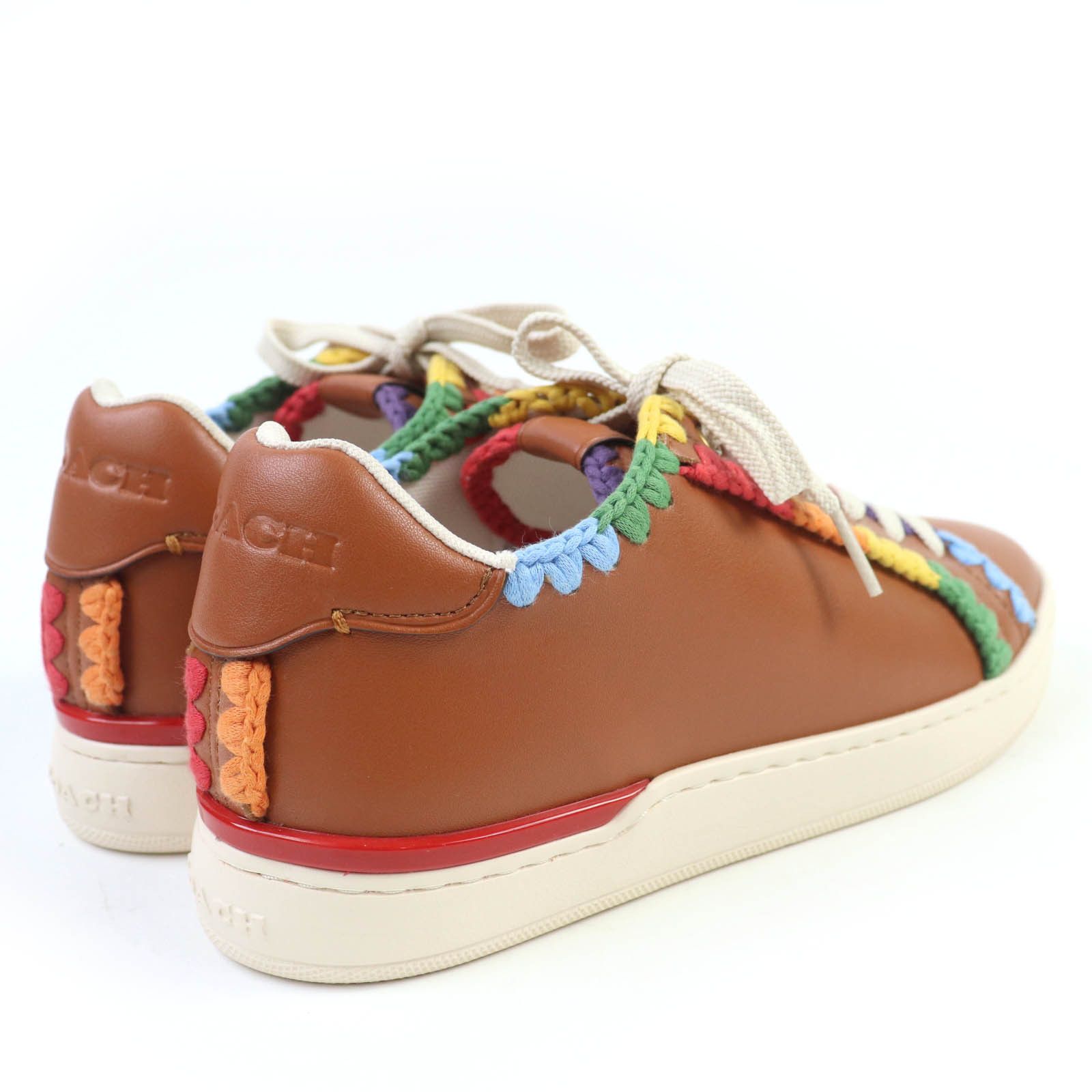 Coach Coach COACH Lowline Low Top Sneakers Leather Sneakers Leather Shoes DUTY FREE for USA Size ONE SIZE - 3 Thumbnail