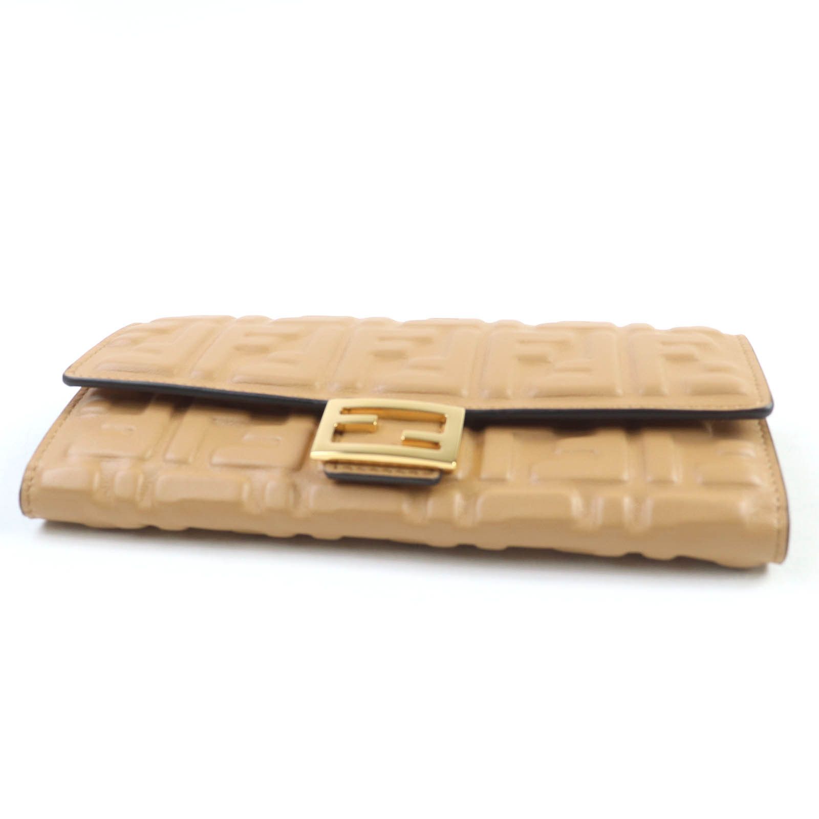 Fendi Fendi Fendi FFMetal Baguette Continental Leather Long Wallet Leather Long Wallet 8M0251 DUTY FREE for USA Size ONE SIZE - 4 Thumbnail
