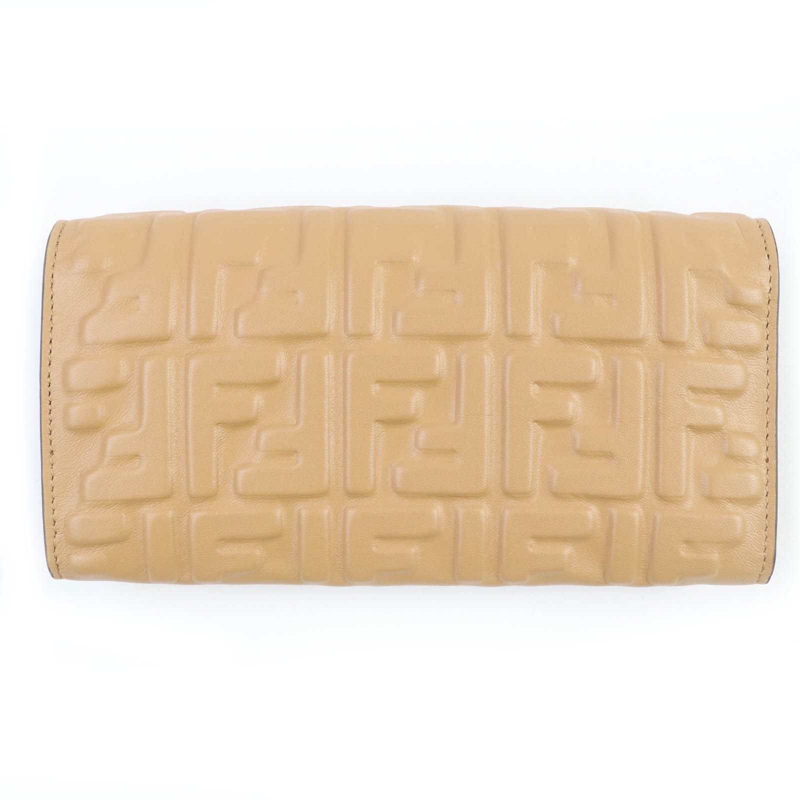Fendi Fendi Fendi FFMetal Baguette Continental Leather Long Wallet Leather Long Wallet 8M0251 DUTY FREE for USA Size ONE SIZE - 3 Thumbnail