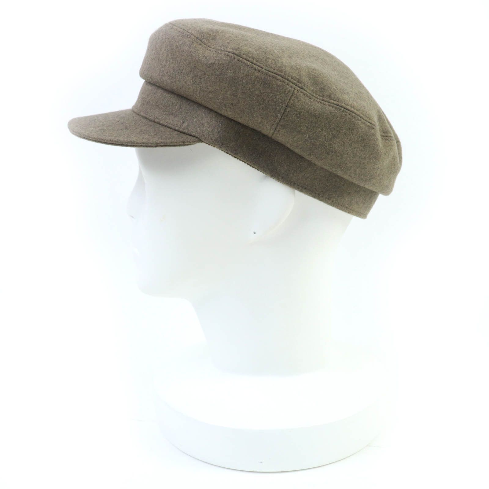 Hermes Hermes Hermes Casquette Deauville cashmere Hat Natural Material Hats DUTY FREE for USA Size ONE SIZE - 4 Thumbnail