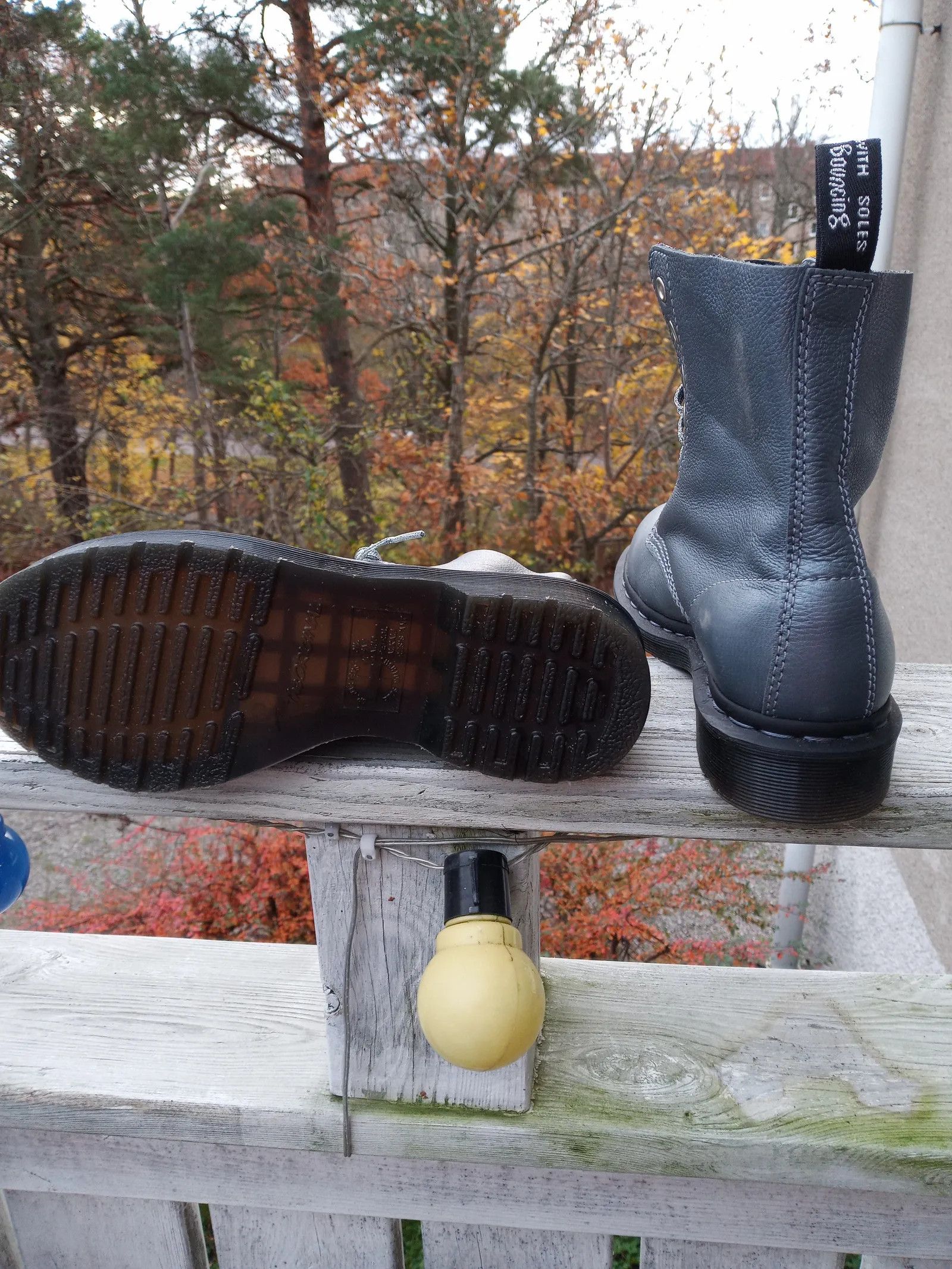 Dr. Martens Dr. Martens 1460 Pascal Metallic Virginia Diva Lace up boots Size US 8 / IT 38 - 5 Thumbnail