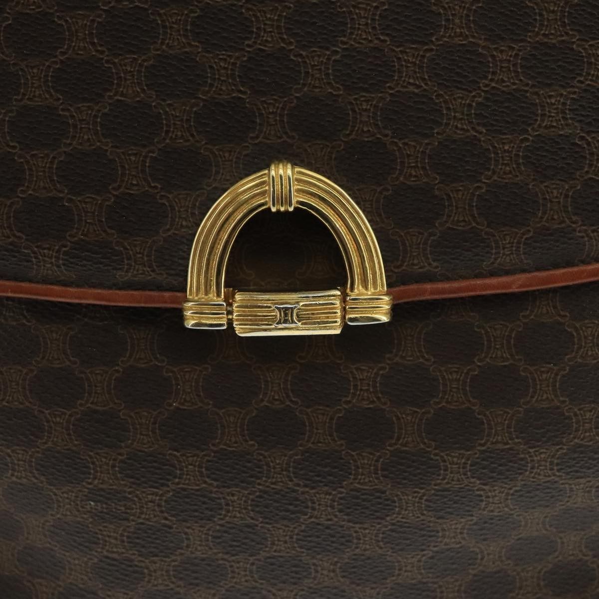 Celine Celine Vintage Macadam Handbag Canvas Size ONE SIZE - 13 Thumbnail