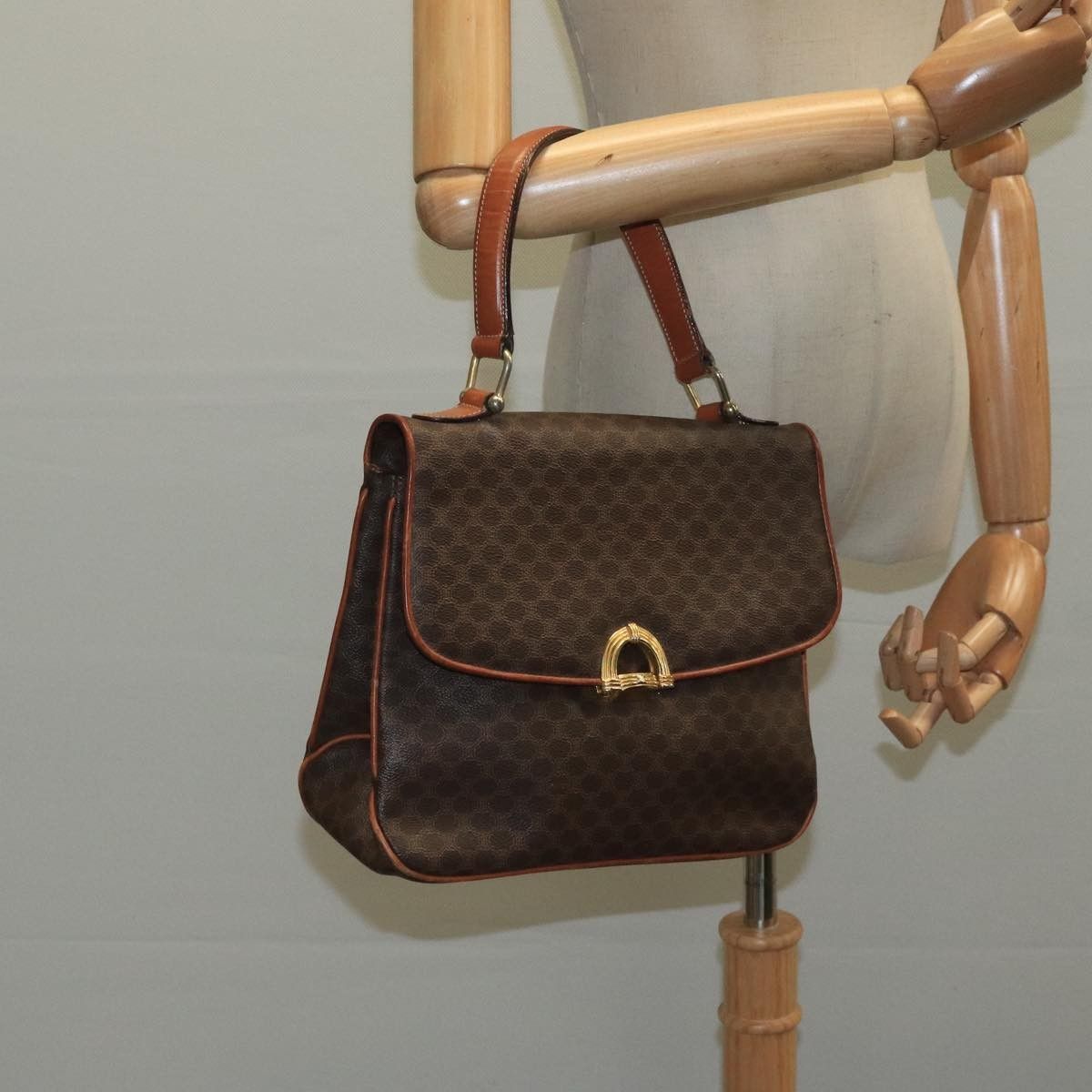Celine Celine Vintage Macadam Handbag Canvas Size ONE SIZE - 14 Thumbnail