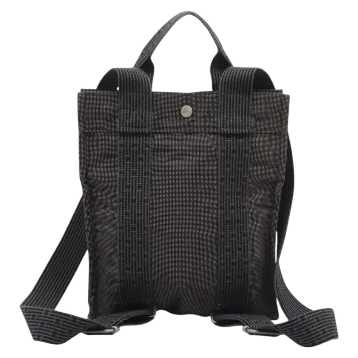 Hermes Hermes Herline Backpack Canvas Size ONE SIZE - 2 Thumbnail