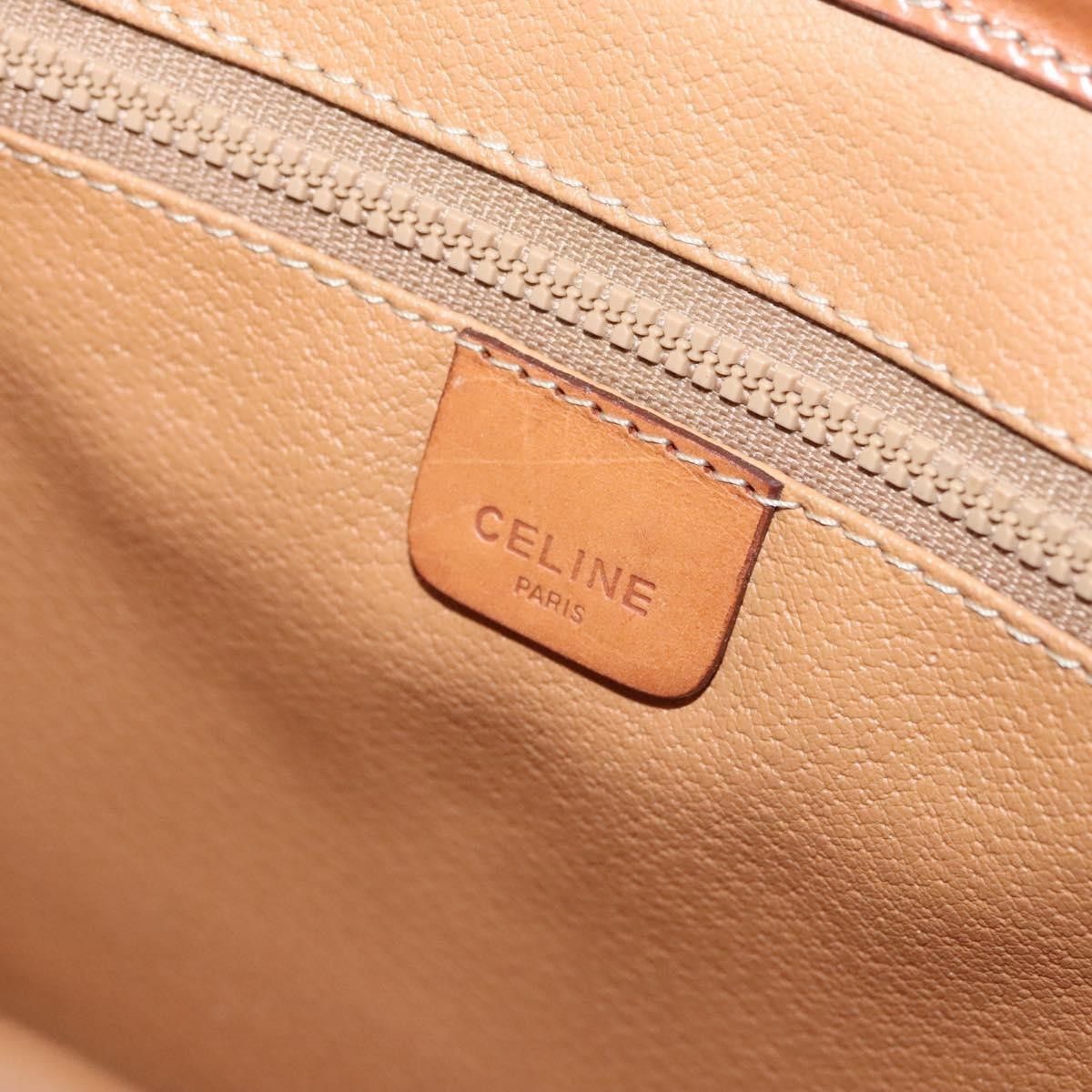 Celine Celine Vintage Macadam Shoulder Bag Canvas and Leather Size ONE SIZE - 6 Thumbnail