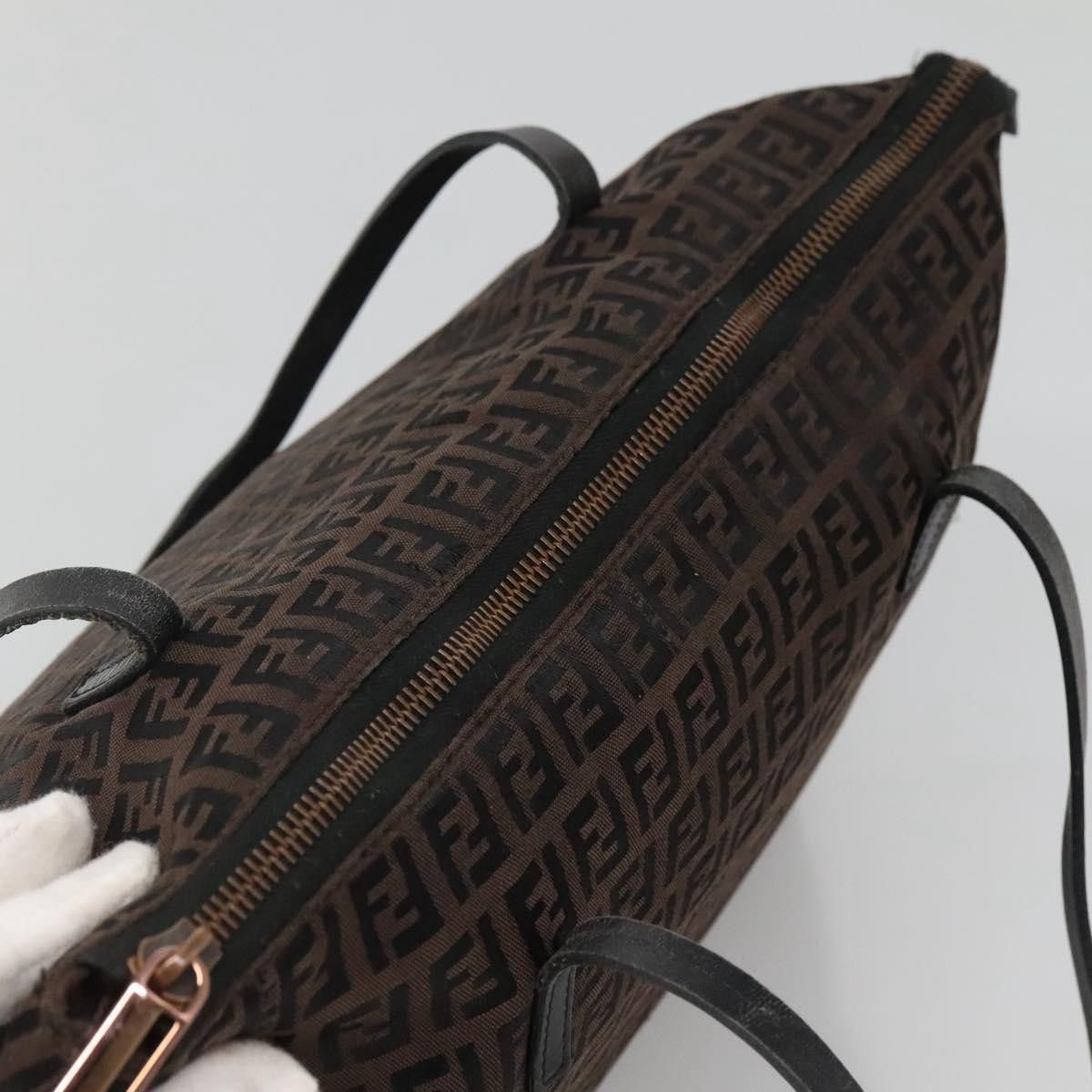 Fendi Fendi Roll Tote Zucca Canvas Size ONE SIZE - 16 Thumbnail