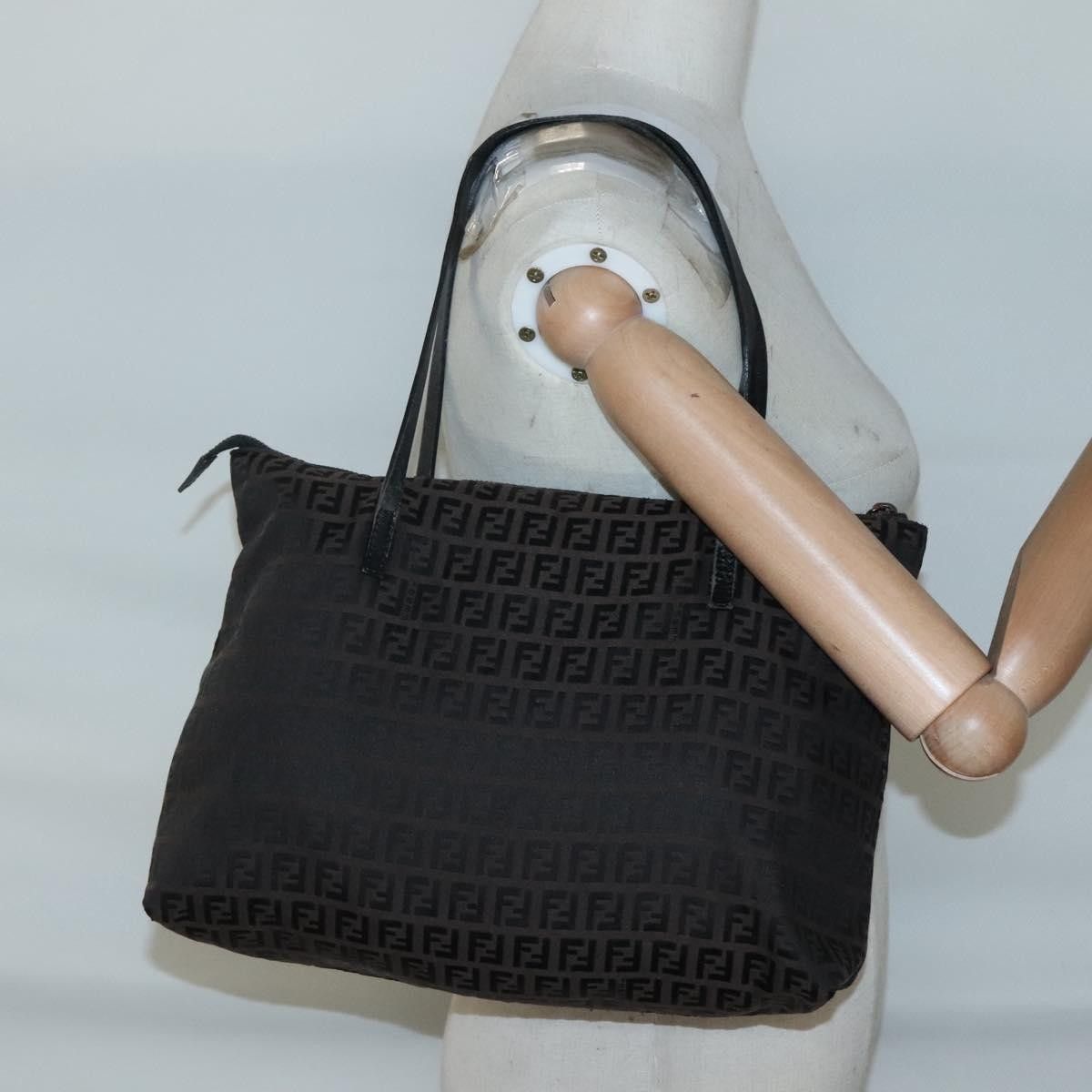 Fendi Fendi Roll Tote Zucca Canvas Size ONE SIZE - 14 Thumbnail