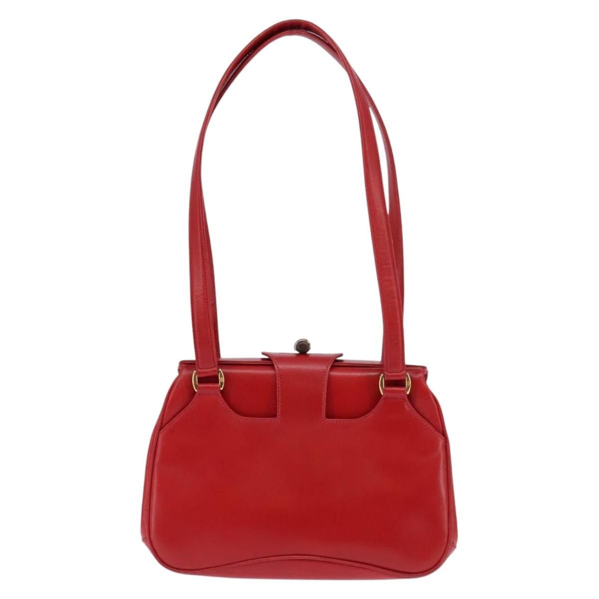 Gucci Gucci Vintage Bamboo Shoulder Bag Leather Size ONE SIZE - 2 Thumbnail