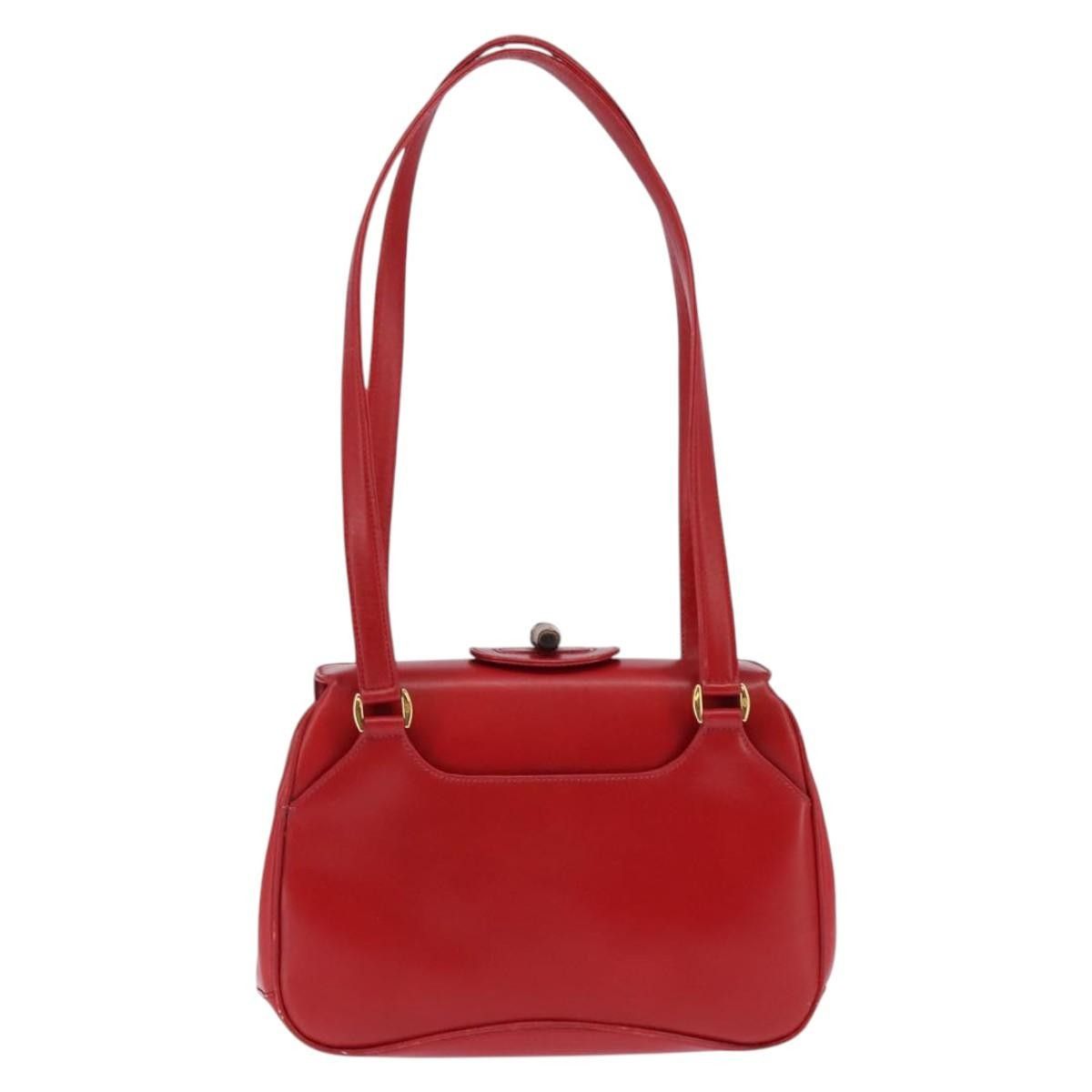 Gucci Gucci Vintage Bamboo Shoulder Bag Leather Size ONE SIZE - 18 Thumbnail