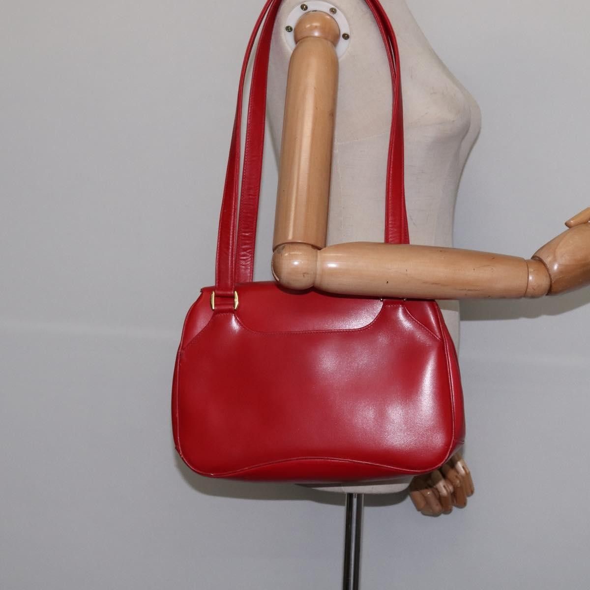 Gucci Gucci Vintage Bamboo Shoulder Bag Leather Size ONE SIZE - 14 Thumbnail