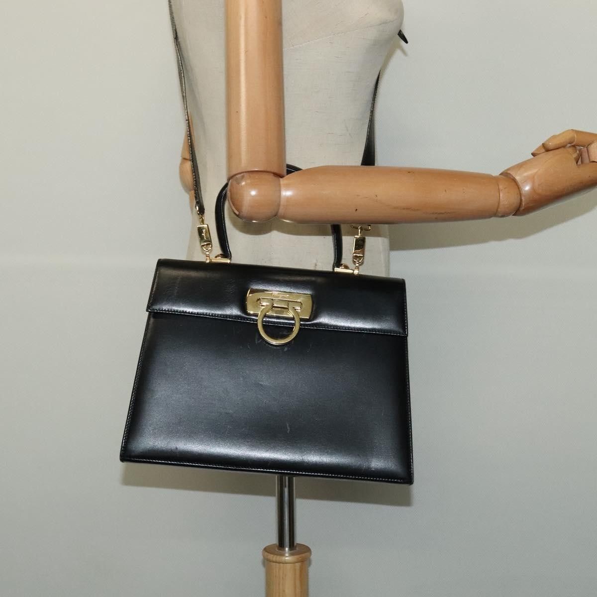 Salvatore Ferragamo Salvatore Ferragamo Gancini Convertible Top Handle Bag Leather Size ONE SIZE - 14 Thumbnail