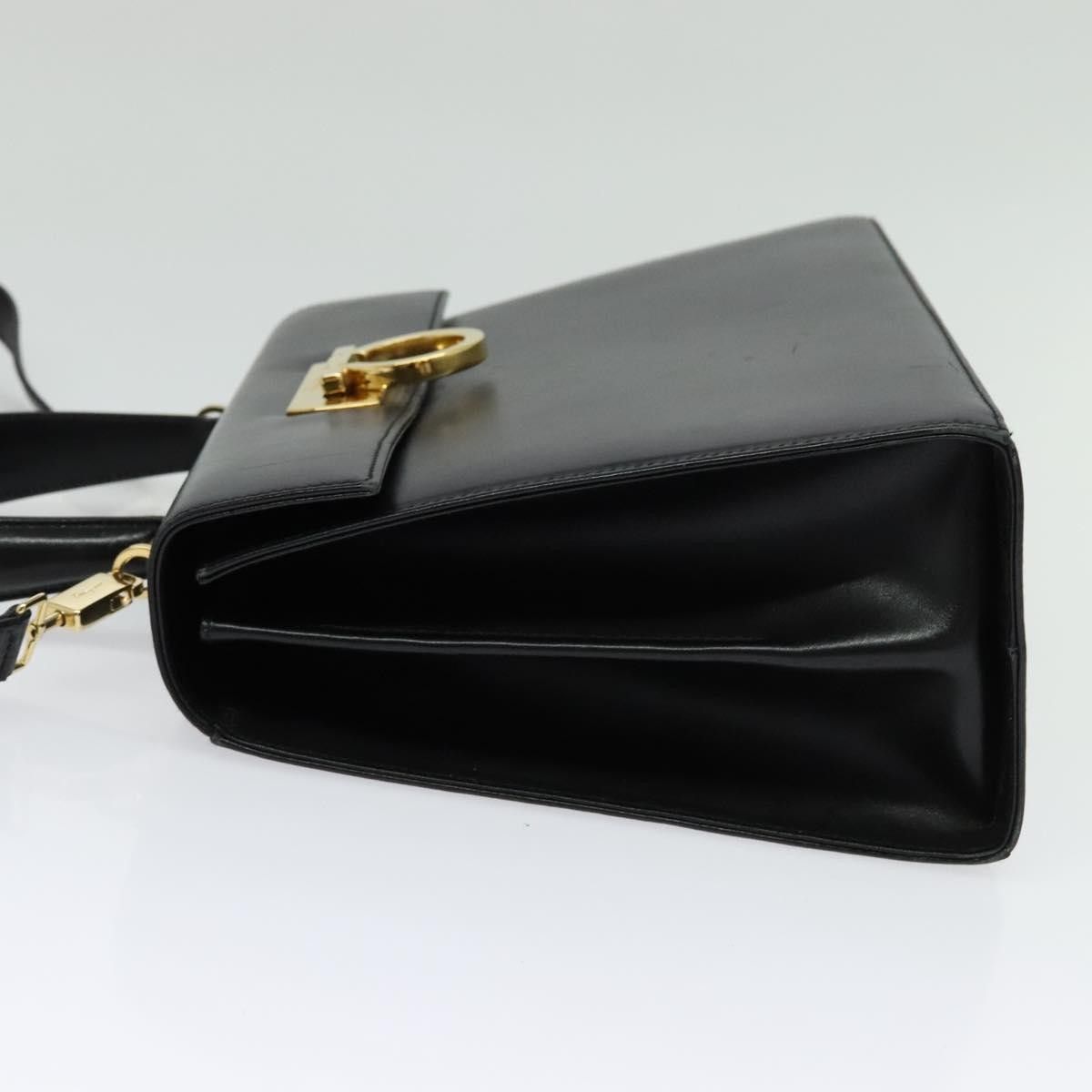 Salvatore Ferragamo Salvatore Ferragamo Gancini Convertible Top Handle Bag Leather Size ONE SIZE - 3 Thumbnail