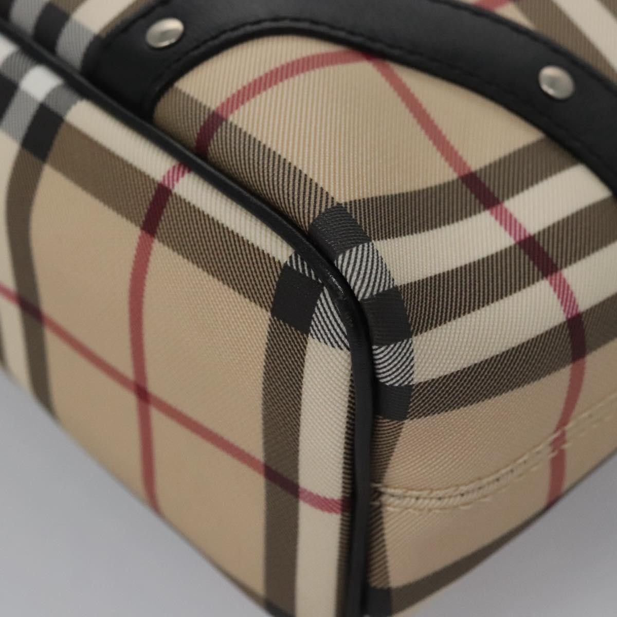 Burberry Burberry Vintage Open Tote Coated Canvas with Studded Leather Size ONE SIZE - 9 Thumbnail