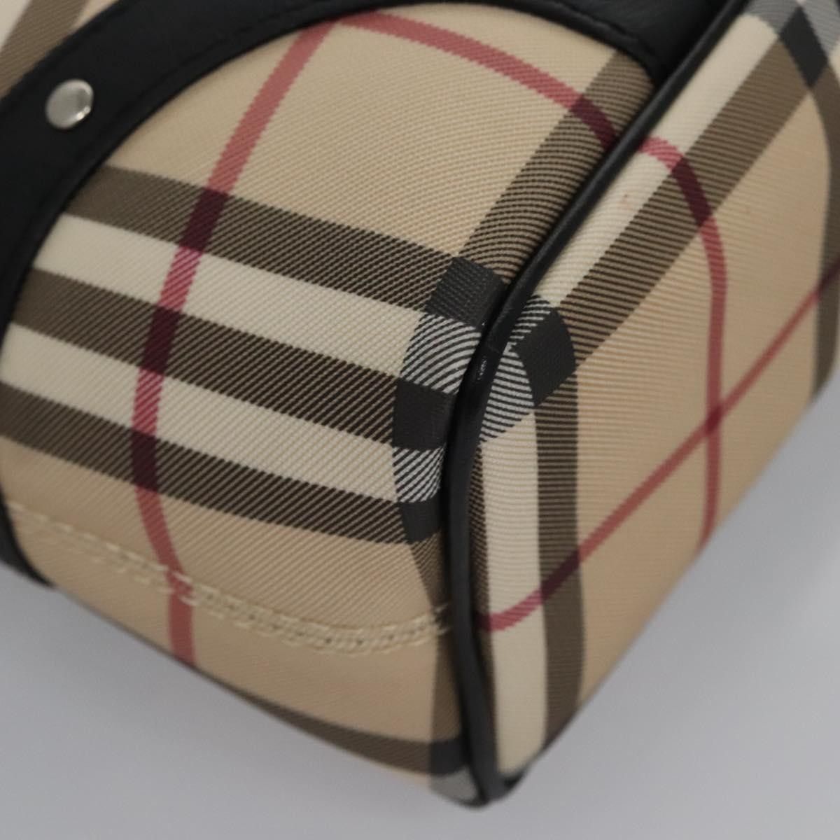 Burberry Burberry Vintage Open Tote Coated Canvas with Studded Leather Size ONE SIZE - 10 Thumbnail