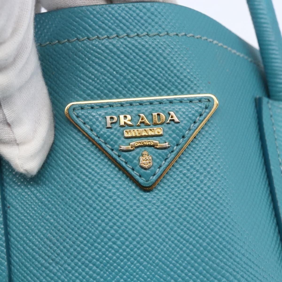 Prada Prada Cuir Double Tote Saffiano Leather Size ONE SIZE - 6 Thumbnail