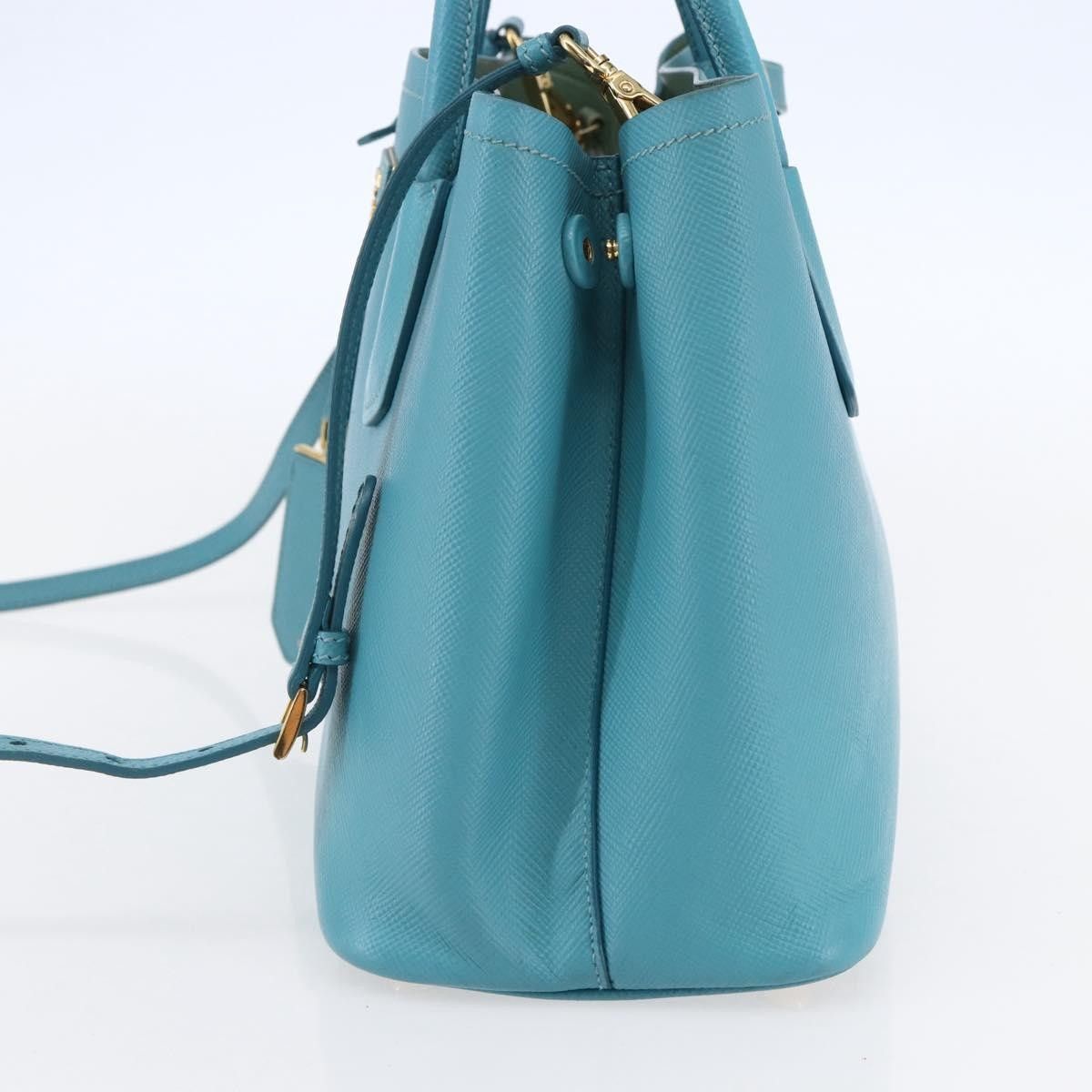 Prada Prada Cuir Double Tote Saffiano Leather Size ONE SIZE - 4 Thumbnail