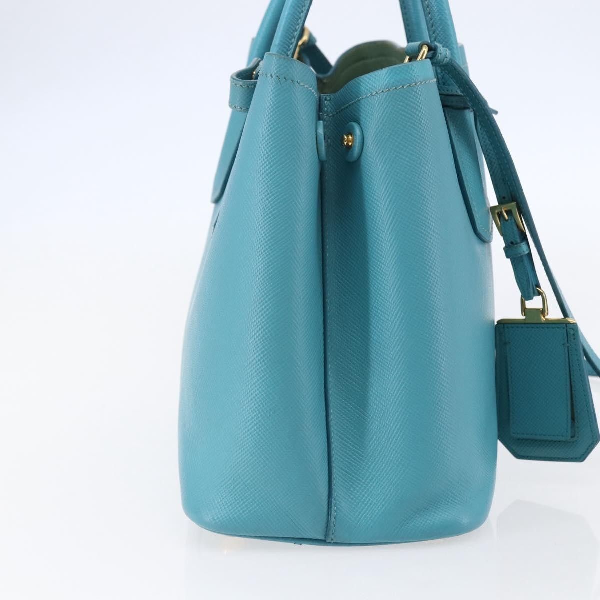 Prada Prada Cuir Double Tote Saffiano Leather Size ONE SIZE - 3 Thumbnail