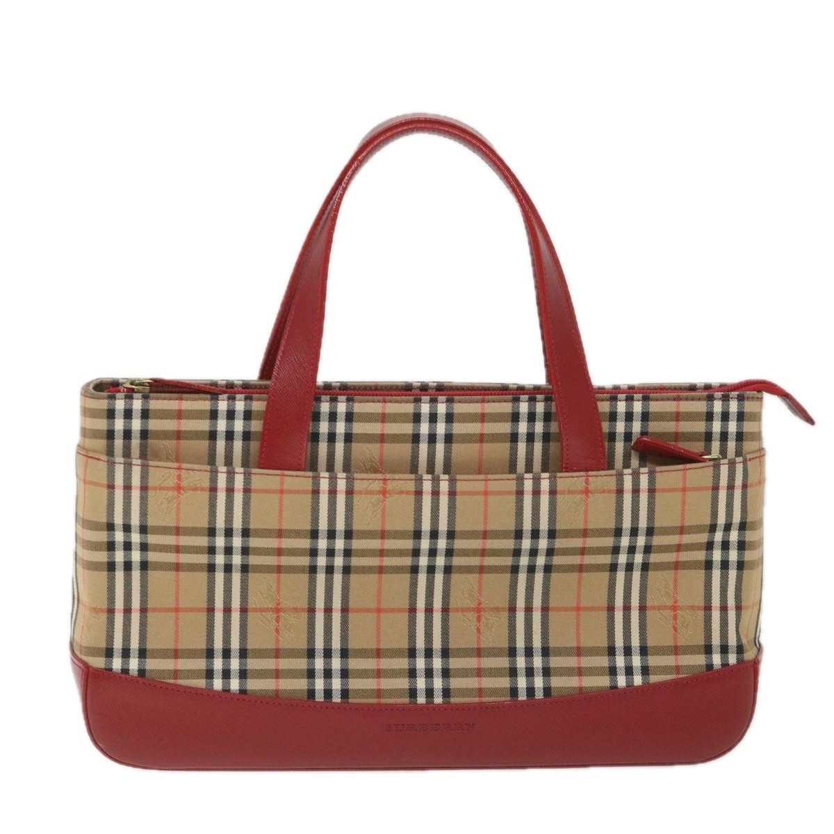 Burberry Burberry Nova Check Handbag Nova Check Canvas Size ONE SIZE - 17 Thumbnail