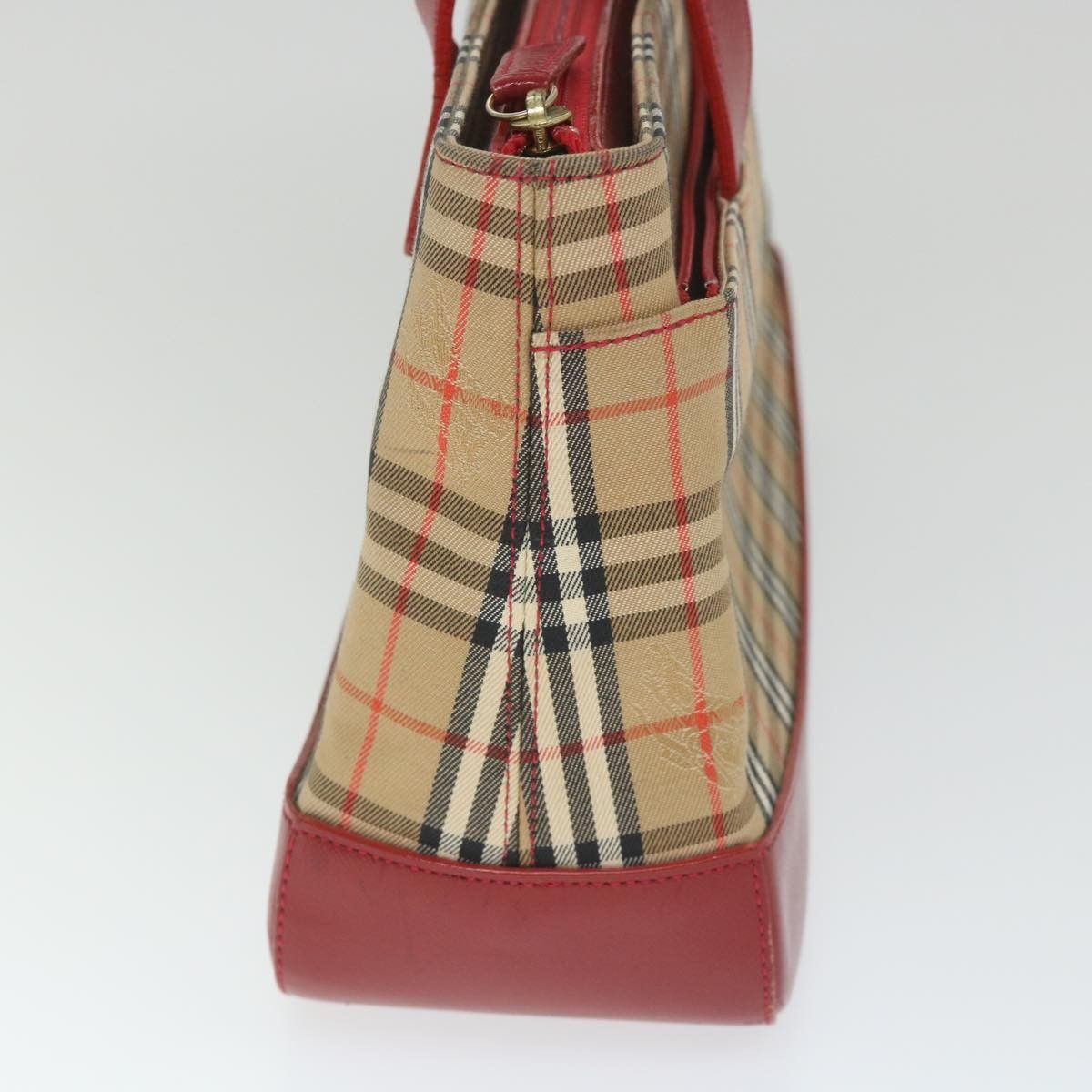 Burberry Burberry Nova Check Handbag Nova Check Canvas Size ONE SIZE - 4 Thumbnail