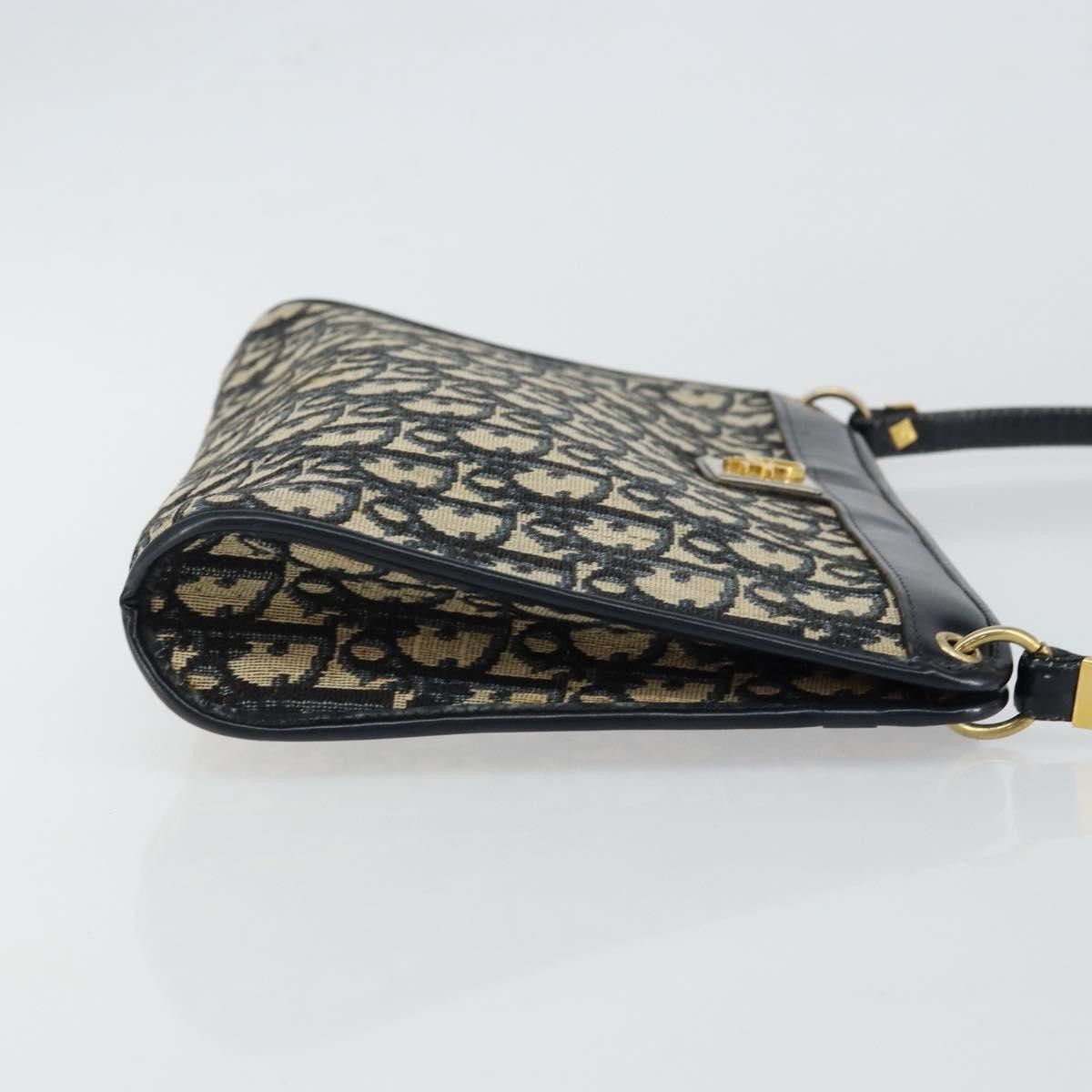 Dior Christian Dior Vintage Trotter Shoulder Bag Canvas Size ONE SIZE - 3 Thumbnail