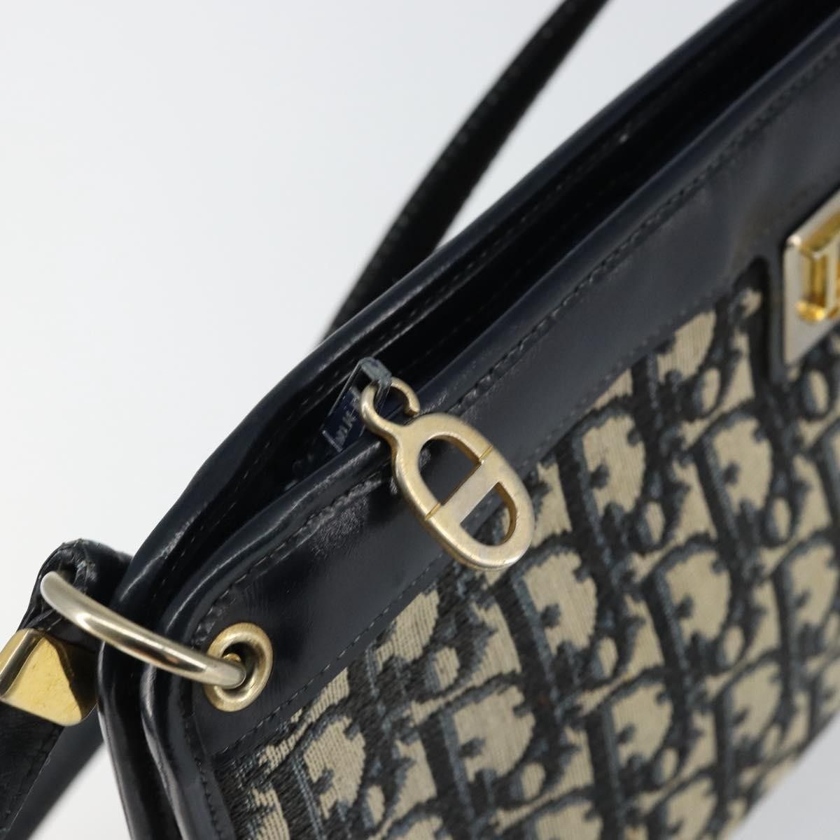 Dior Christian Dior Vintage Trotter Shoulder Bag Canvas Size ONE SIZE - 17 Thumbnail