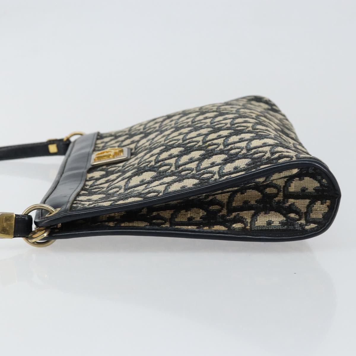 Dior Christian Dior Vintage Trotter Shoulder Bag Canvas Size ONE SIZE - 4 Thumbnail