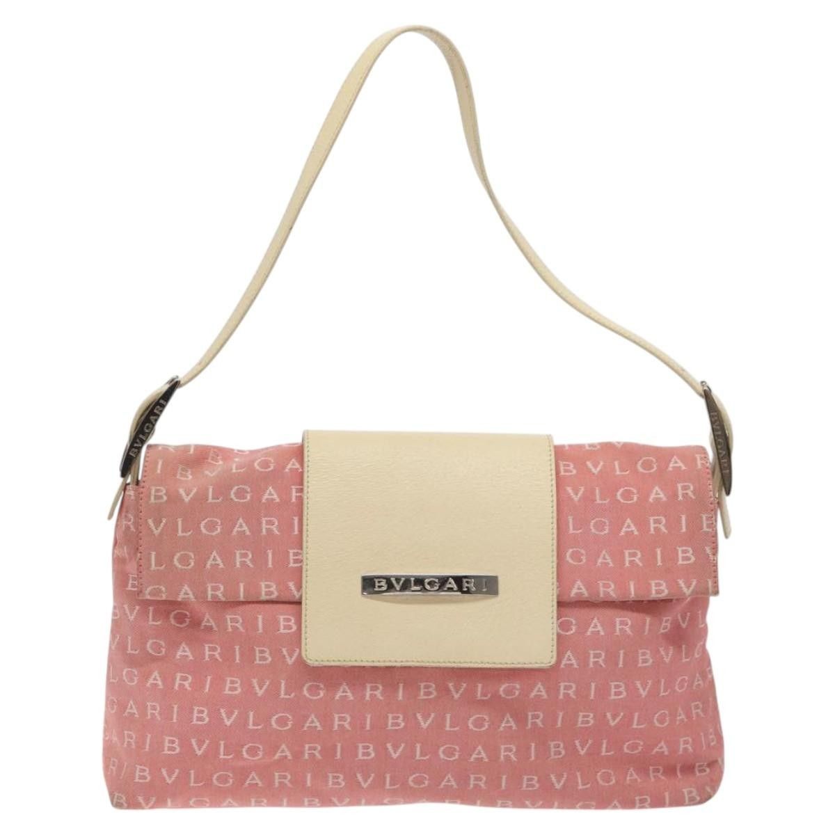 Bvlgari Bvlgari B.Zero1 Logomania Bag Canvas with Leather Size ONE SIZE - 23 Thumbnail