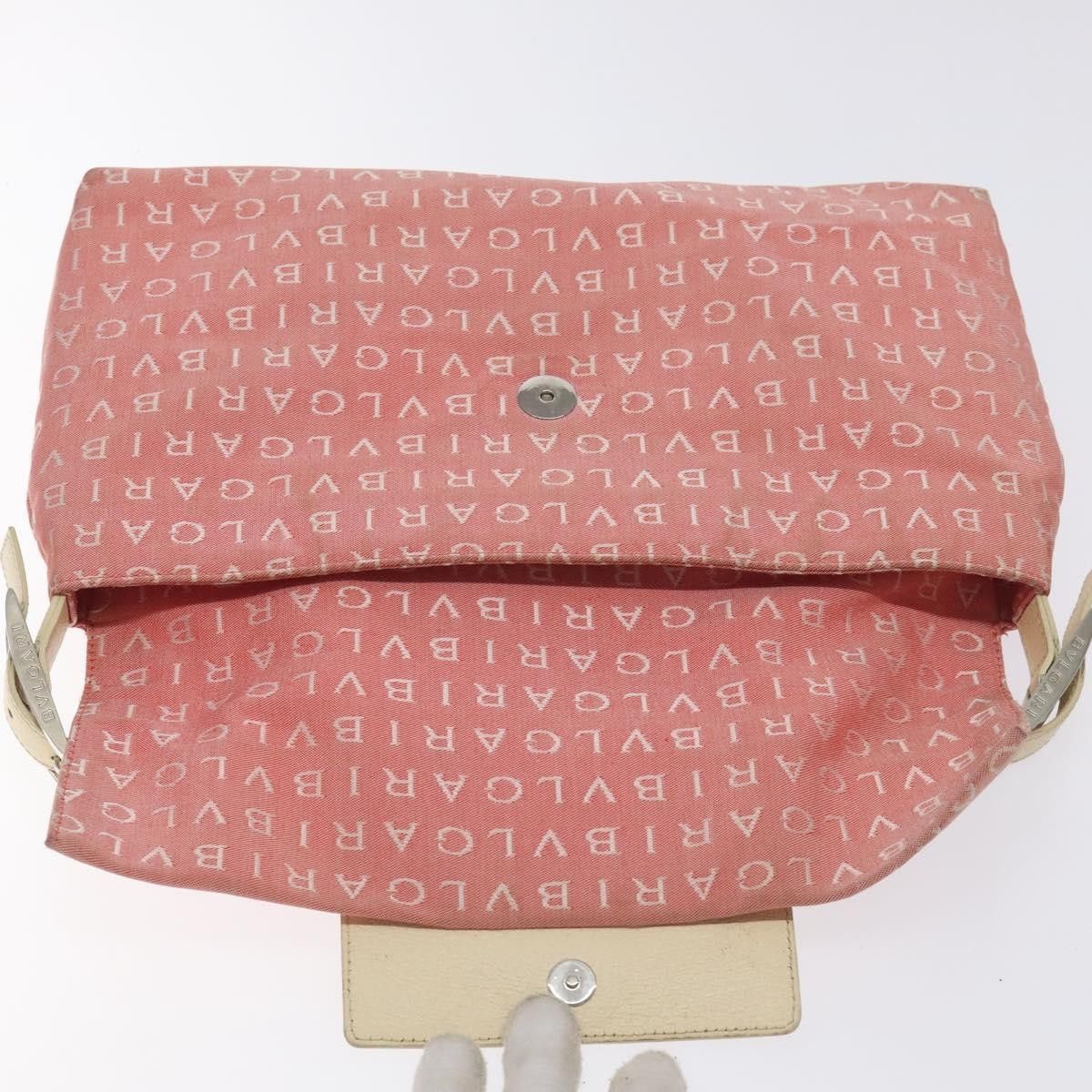 Bvlgari Bvlgari B.Zero1 Logomania Bag Canvas with Leather Size ONE SIZE - 21 Thumbnail