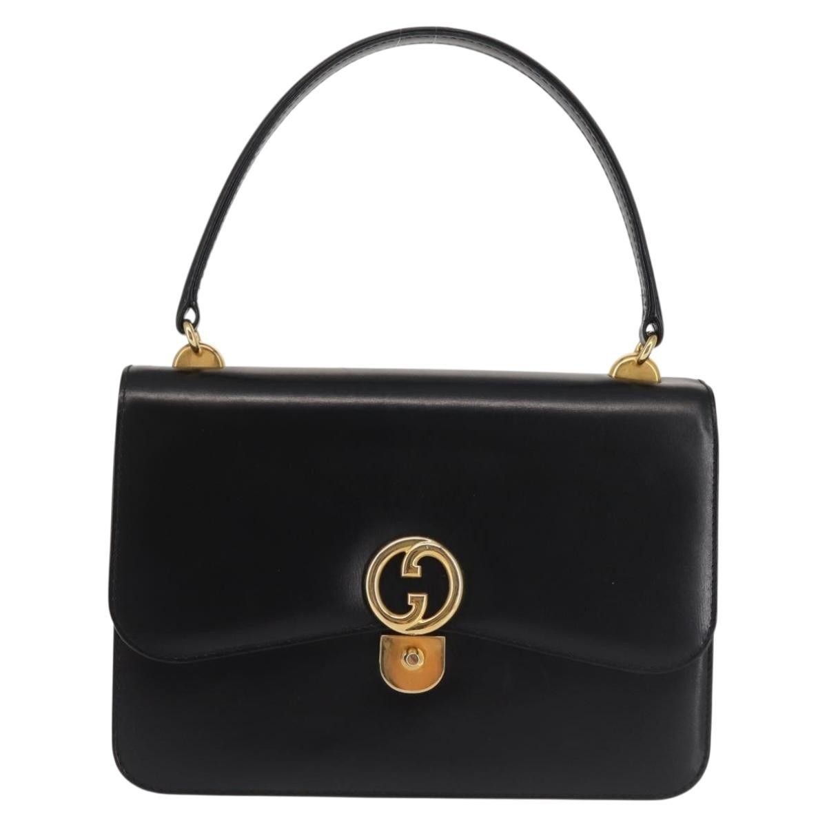 Gucci Gucci 1973 Flap Top Handle Bag Leather Size ONE SIZE - 18 Thumbnail