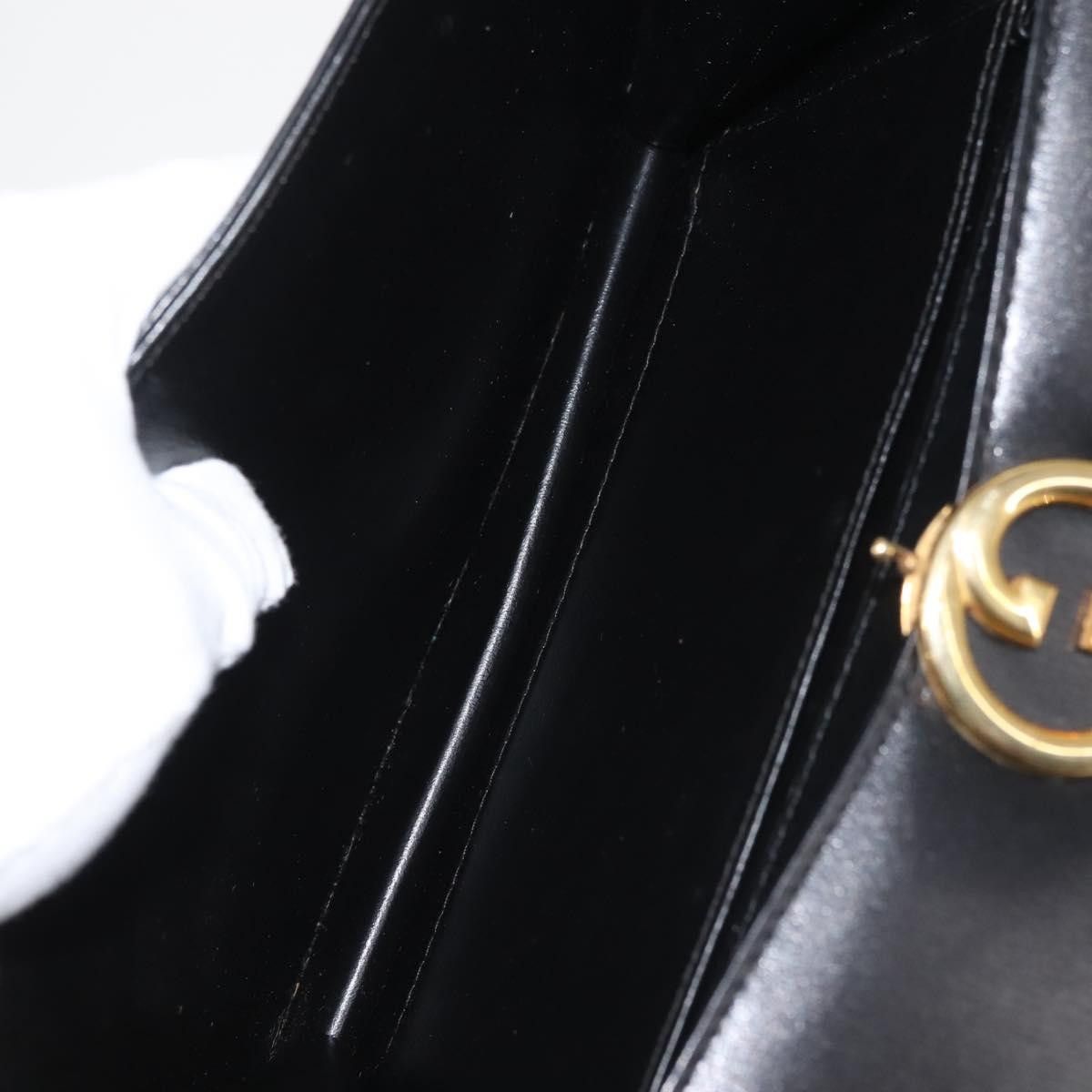 Gucci Gucci 1973 Flap Top Handle Bag Leather Size ONE SIZE - 21 Thumbnail