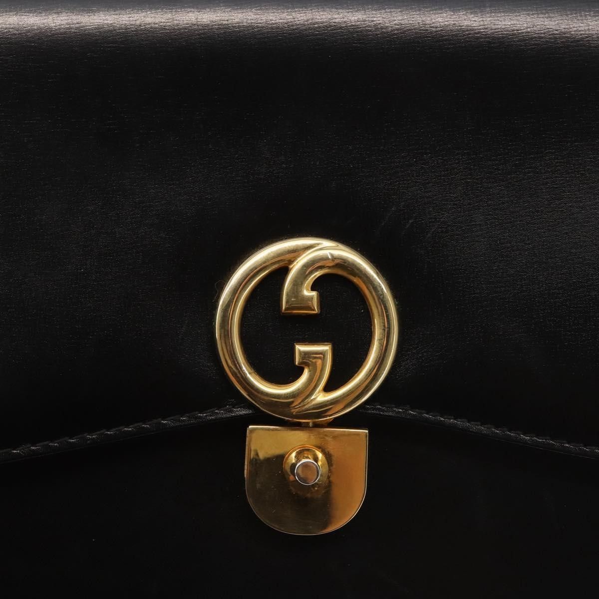 Gucci Gucci 1973 Flap Top Handle Bag Leather Size ONE SIZE - 12 Thumbnail