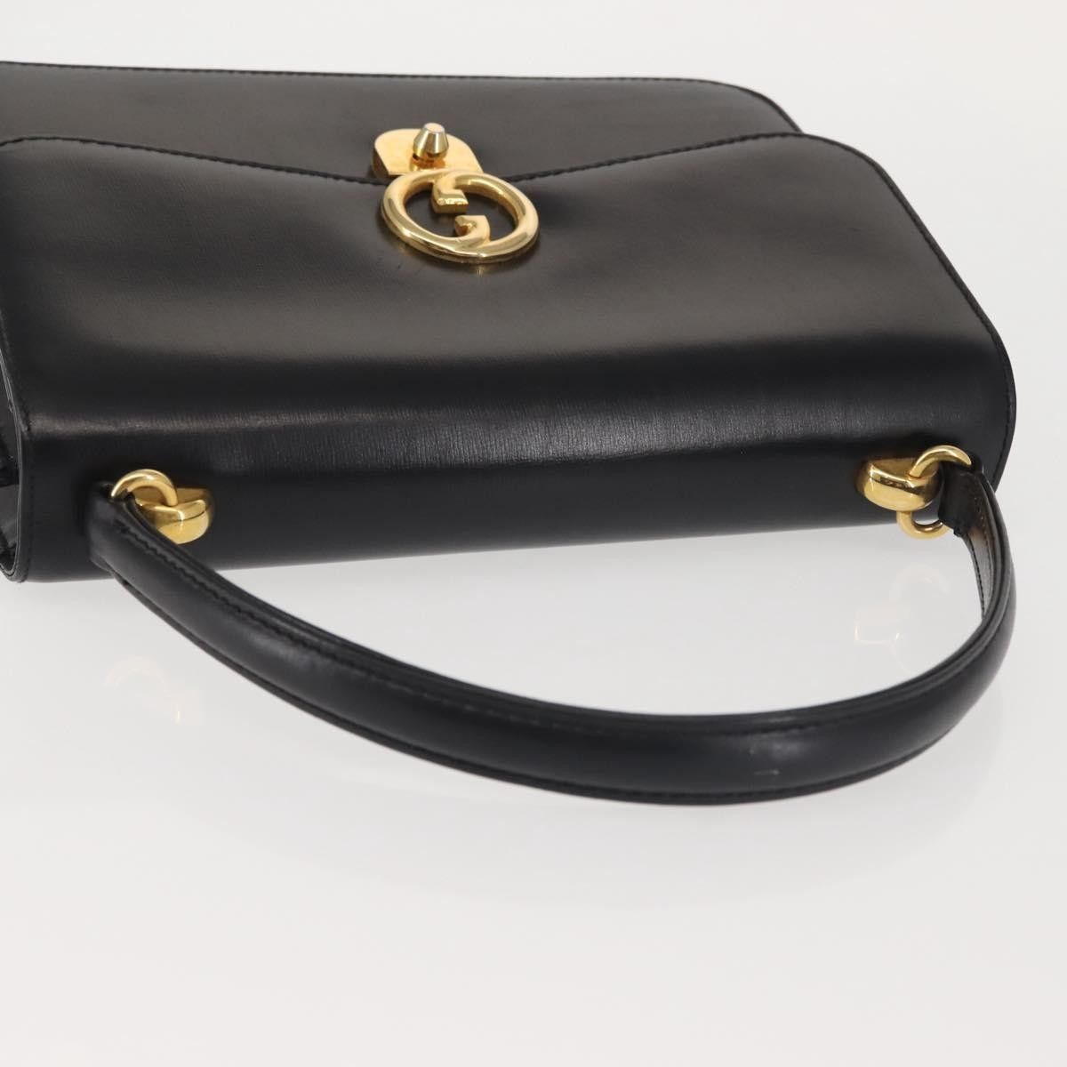 Gucci Gucci 1973 Flap Top Handle Bag Leather Size ONE SIZE - 15 Thumbnail