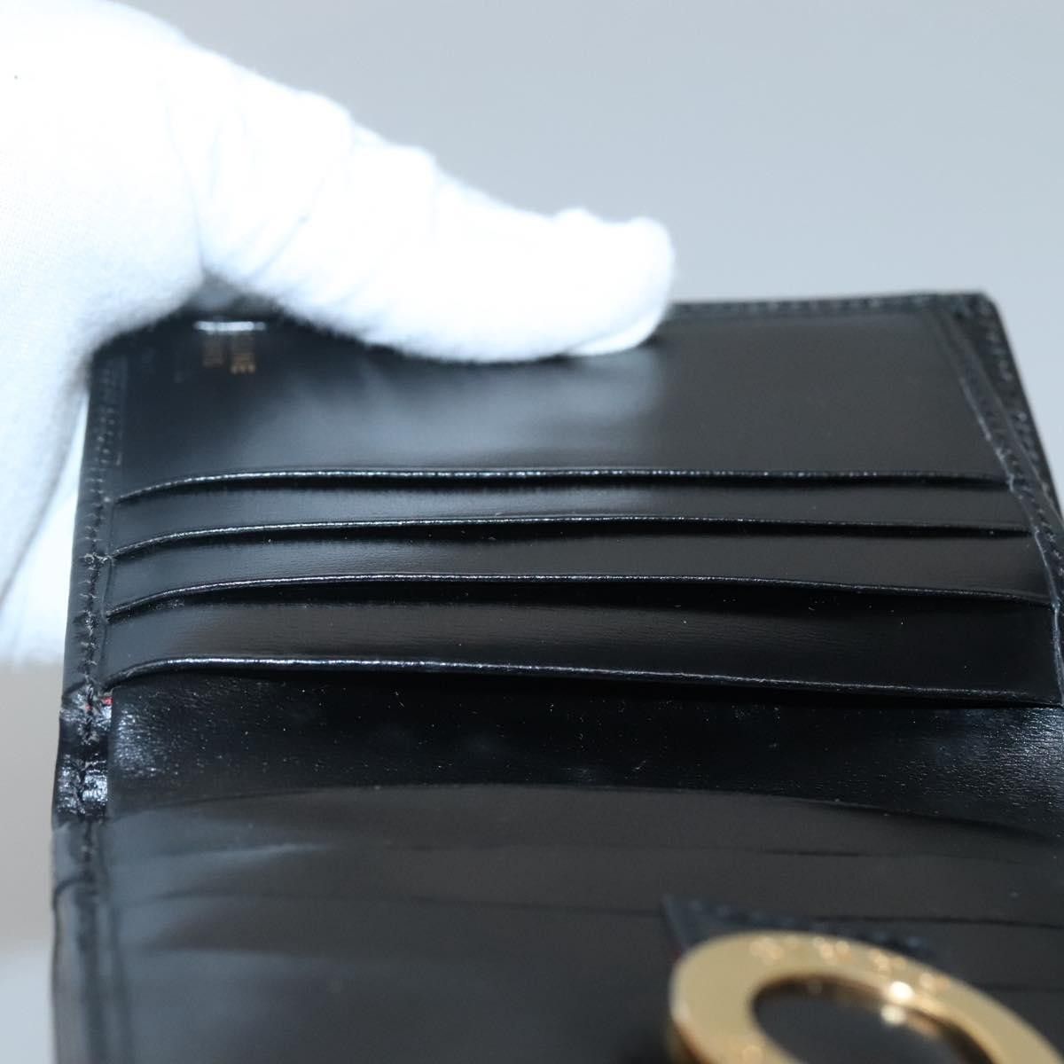 Celine Celine Circle Logo Compact Wallet Leather Size ONE SIZE - 17 Thumbnail