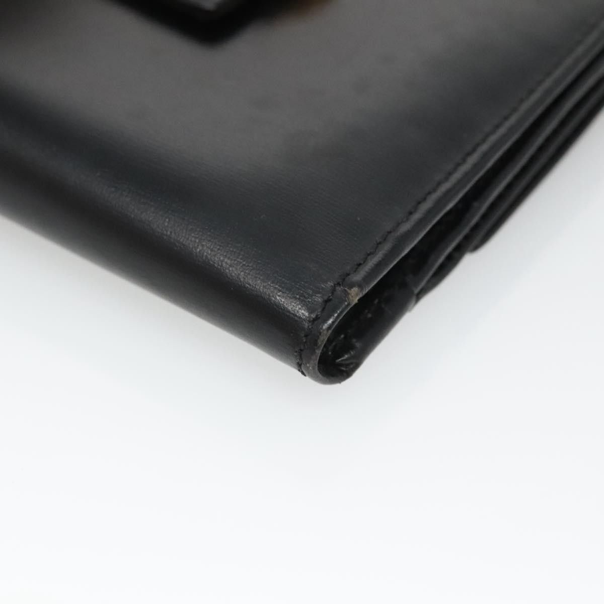 Celine Celine Circle Logo Compact Wallet Leather Size ONE SIZE - 9 Thumbnail