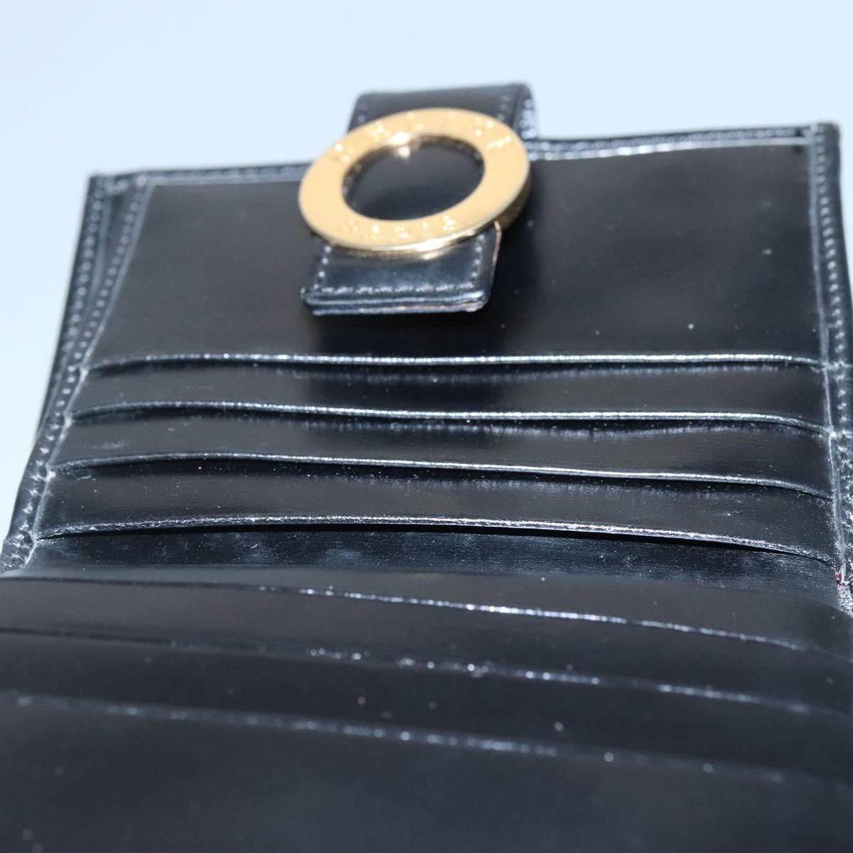 Celine Celine Circle Logo Compact Wallet Leather Size ONE SIZE - 18 Thumbnail