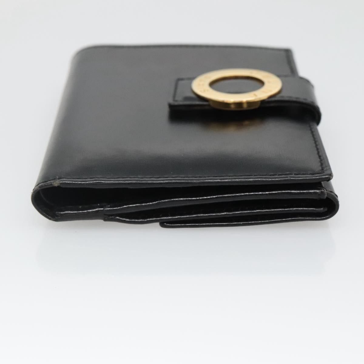 Celine Celine Circle Logo Compact Wallet Leather Size ONE SIZE - 3 Thumbnail