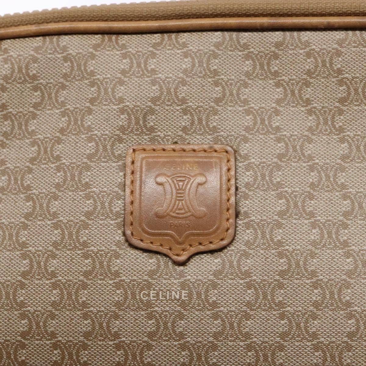 Celine Celine Vintage Macadam Shoulder Bag Canvas and Leather Size ONE SIZE - 20 Thumbnail