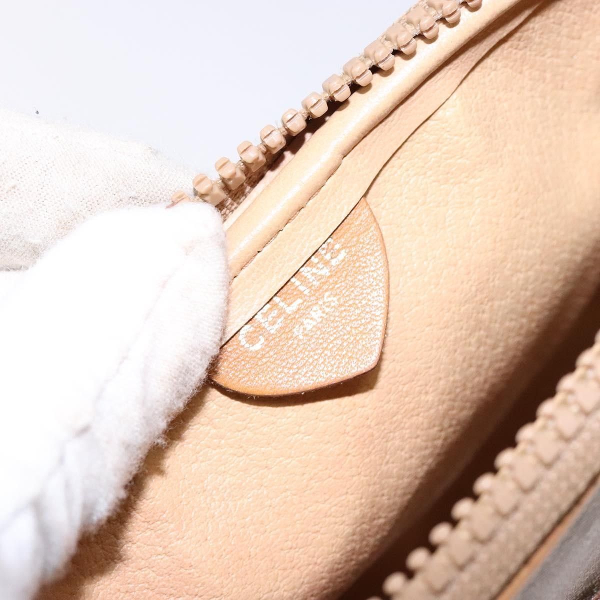 Celine Celine Vintage Macadam Shoulder Bag Canvas and Leather Size ONE SIZE - 6 Thumbnail