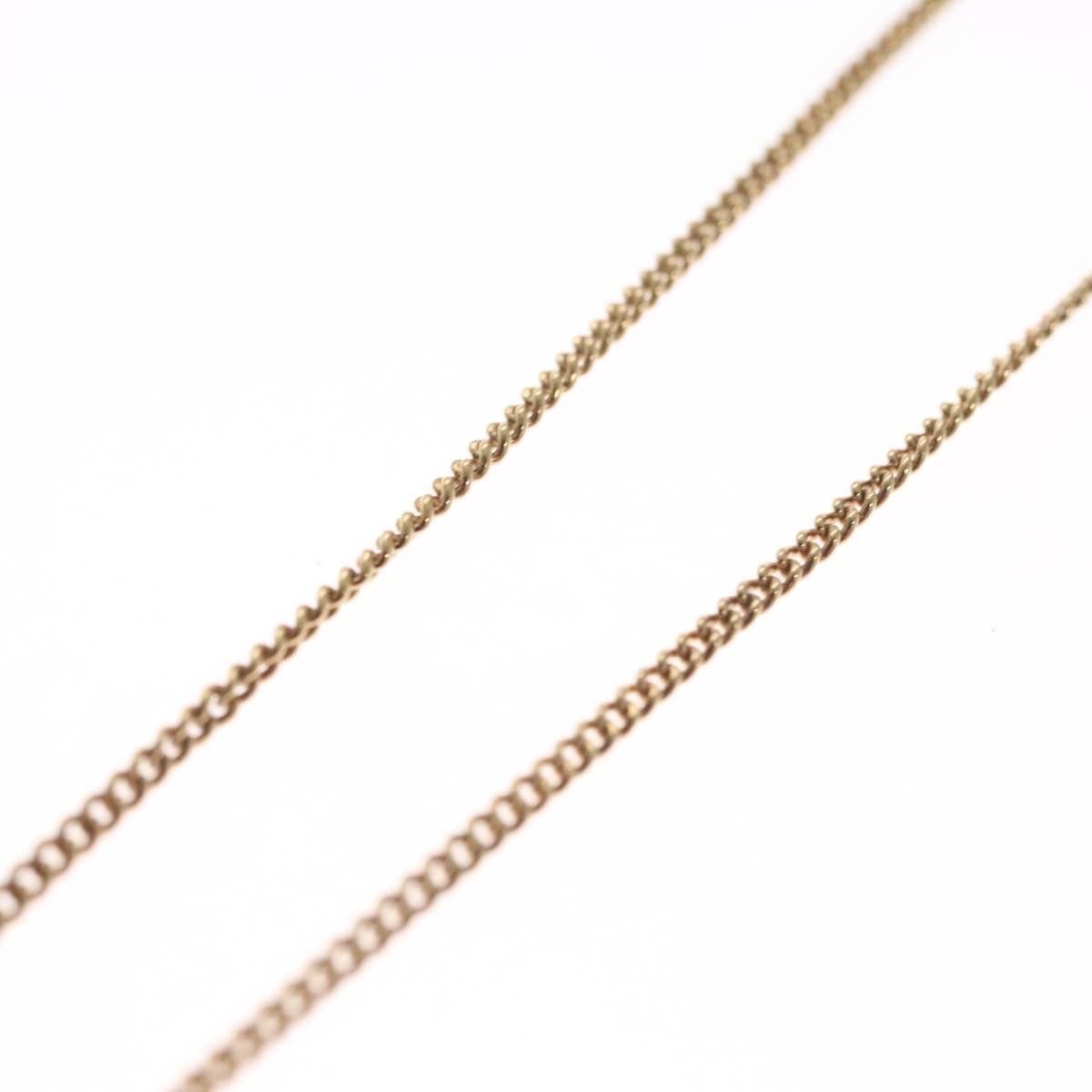 Dior Christian Dior Logo Flower Necklace Metal with Crystals Size ONE SIZE - 10 Thumbnail